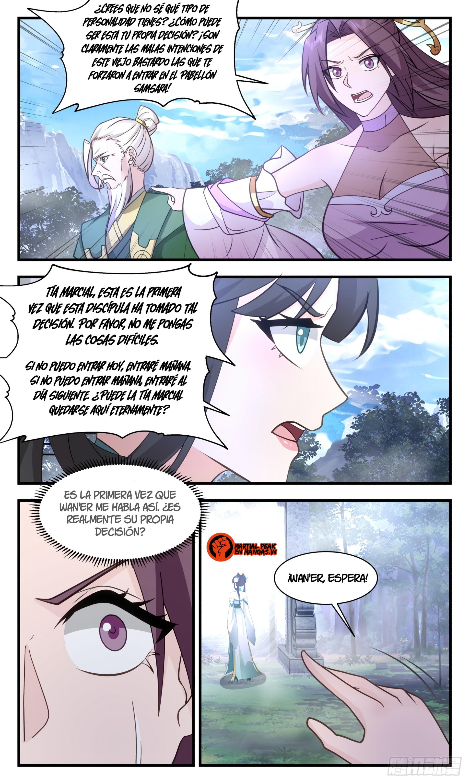 Martial Peak Capítulo 2979 - Página 12 en español