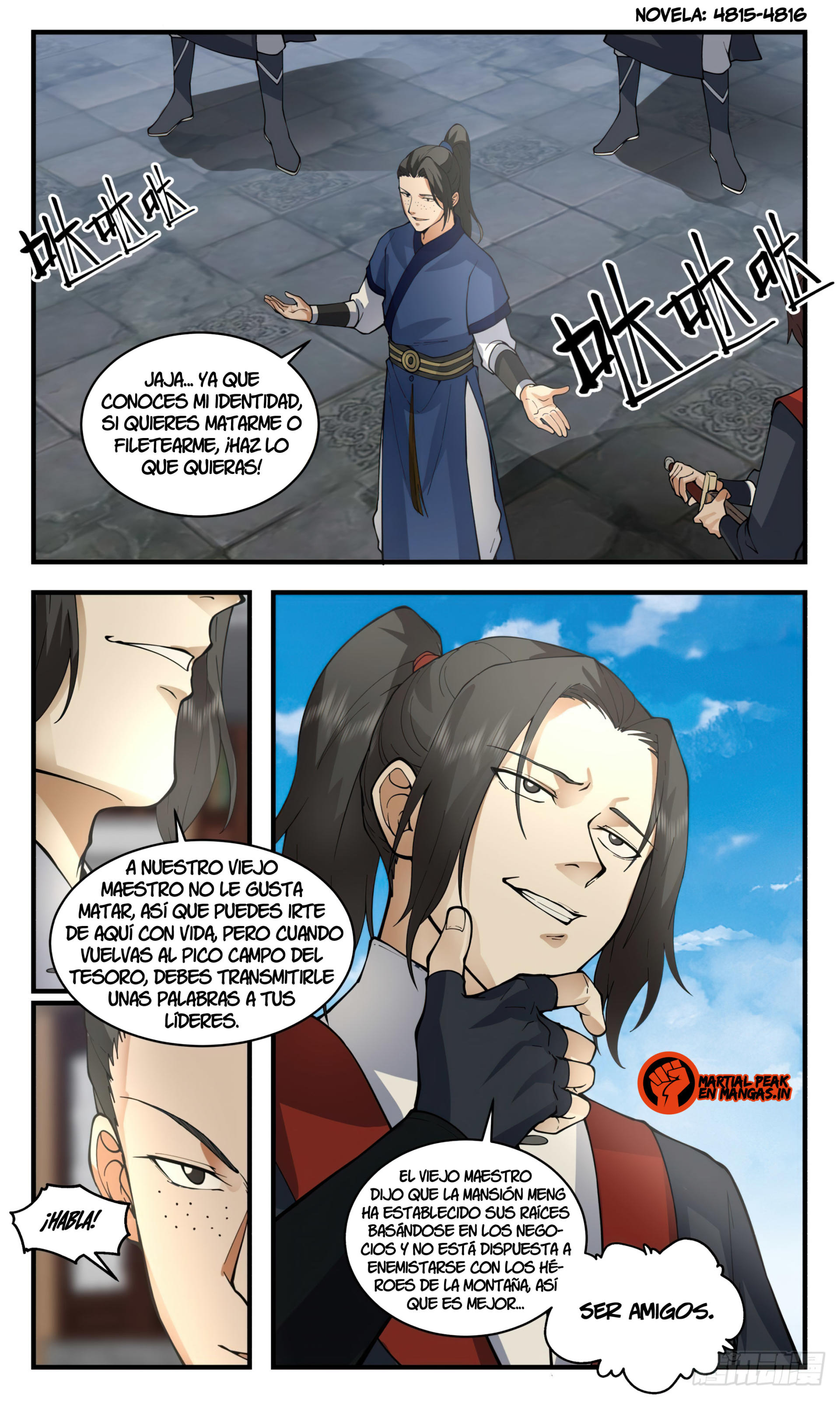 Martial Peak Capítulo 2980 - Página 13 en español