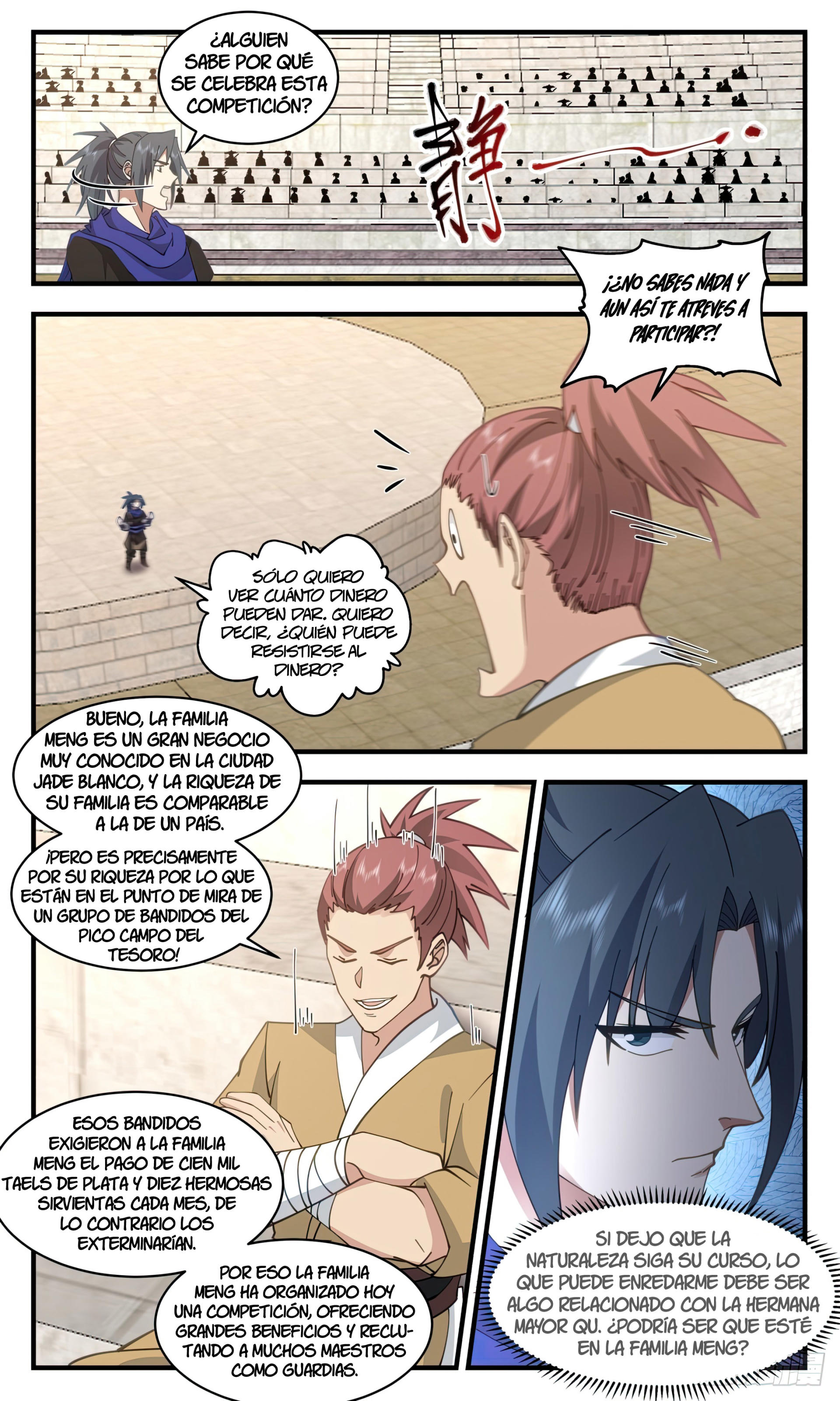 Martial Peak Capítulo 2980 - Página 9 en español