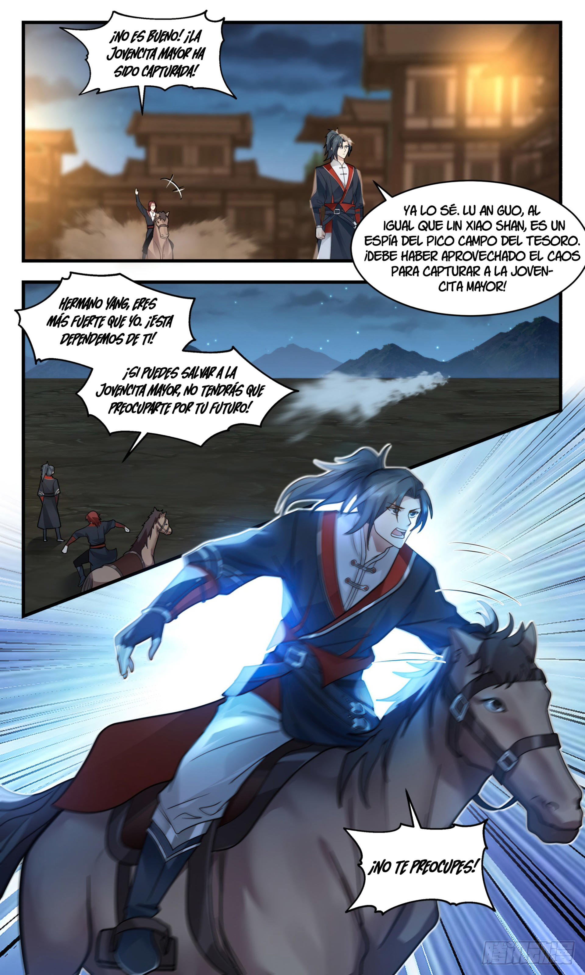 Martial Peak Capítulo 2981 - Página 11 en español