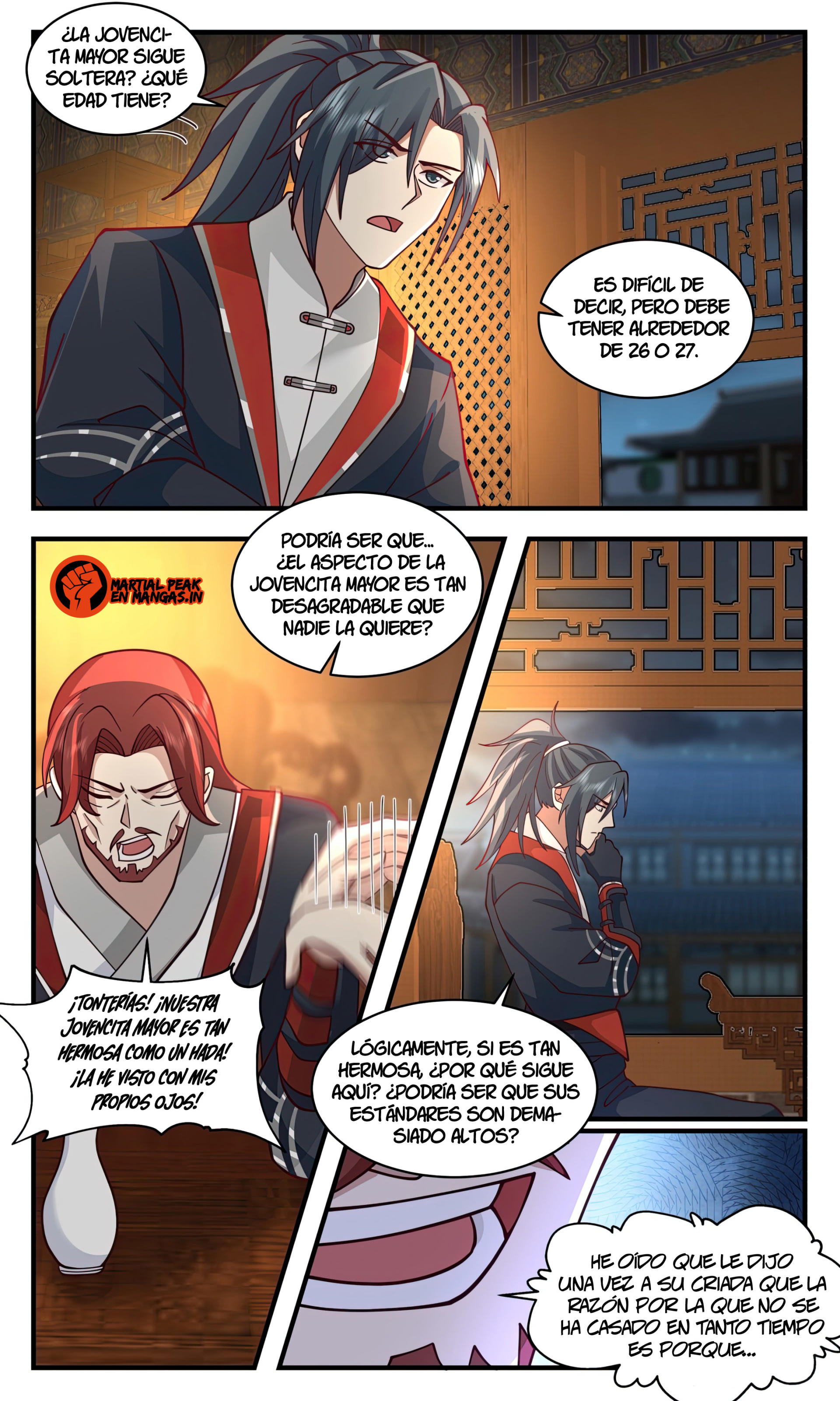 Martial Peak Capítulo 2981 - Página 4 en español