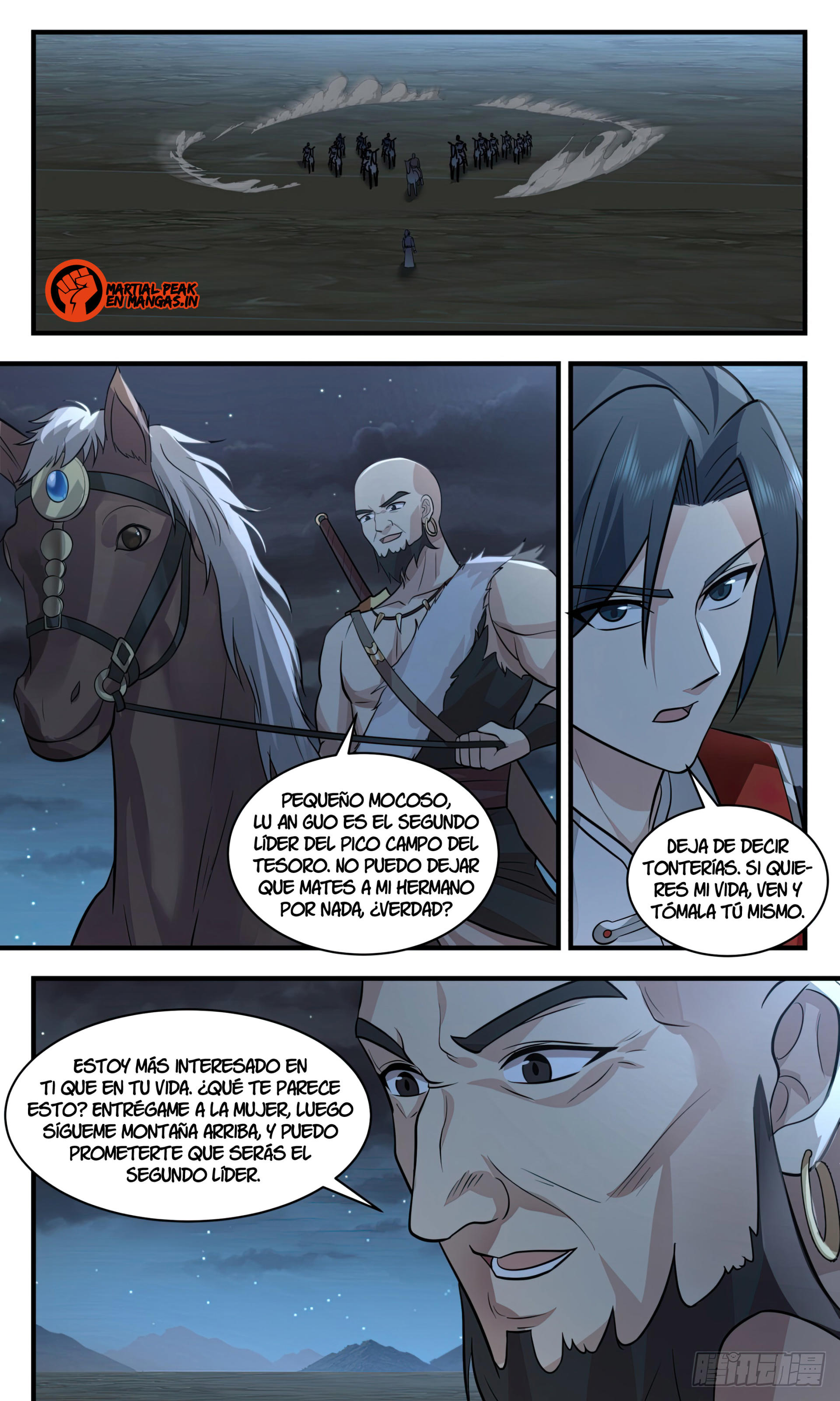 Martial Peak Capítulo 2982 - Página 12 en español