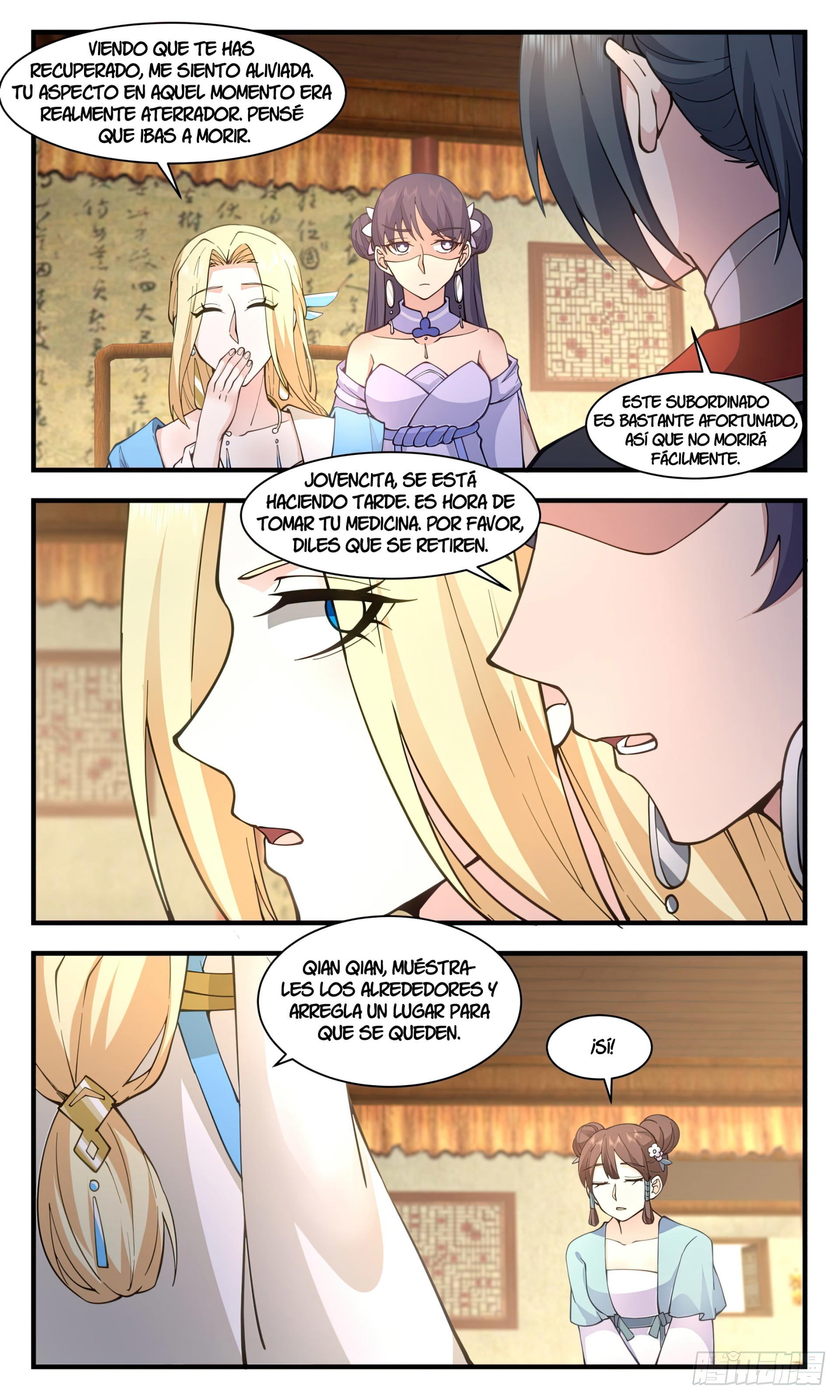Martial Peak Capítulo 2984 - Página 8 en español