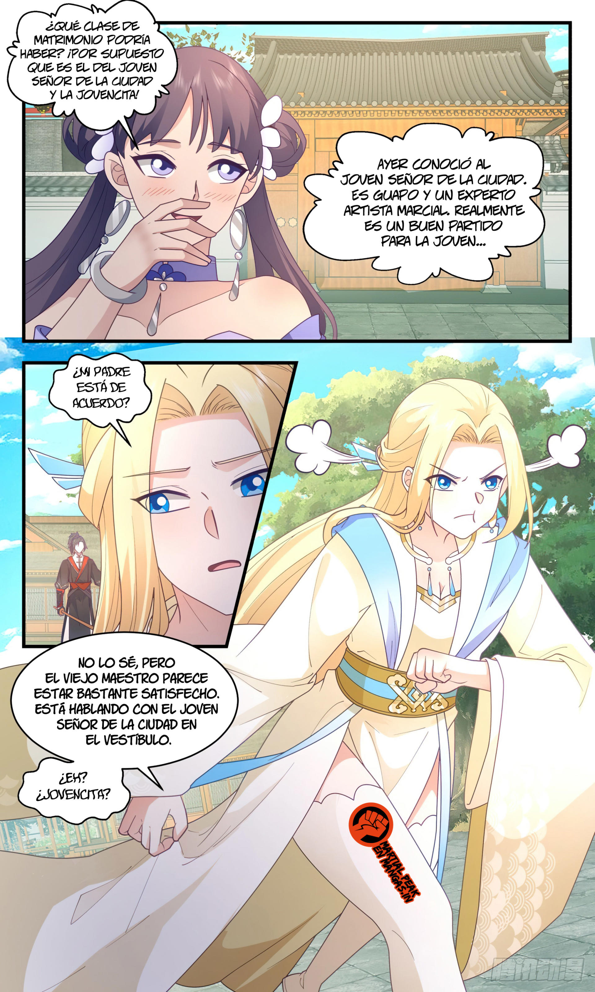 Martial Peak Capítulo 2986 - Página 7 en español