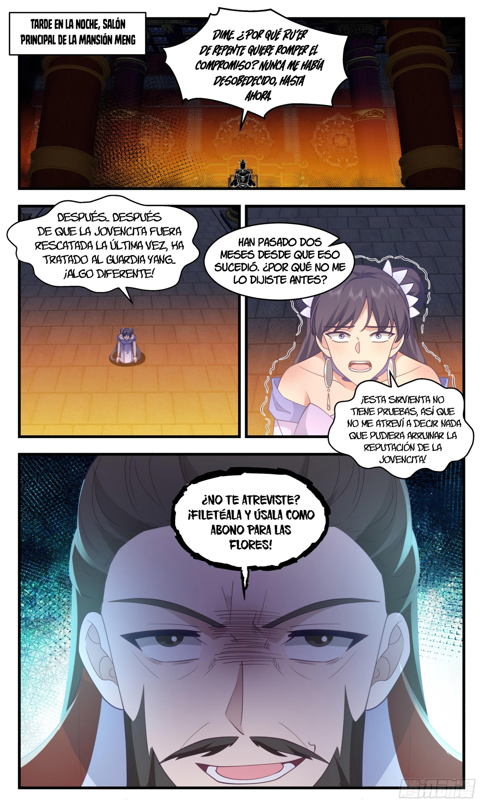 Martial Peak Capítulo 2986 - Página 8 en español