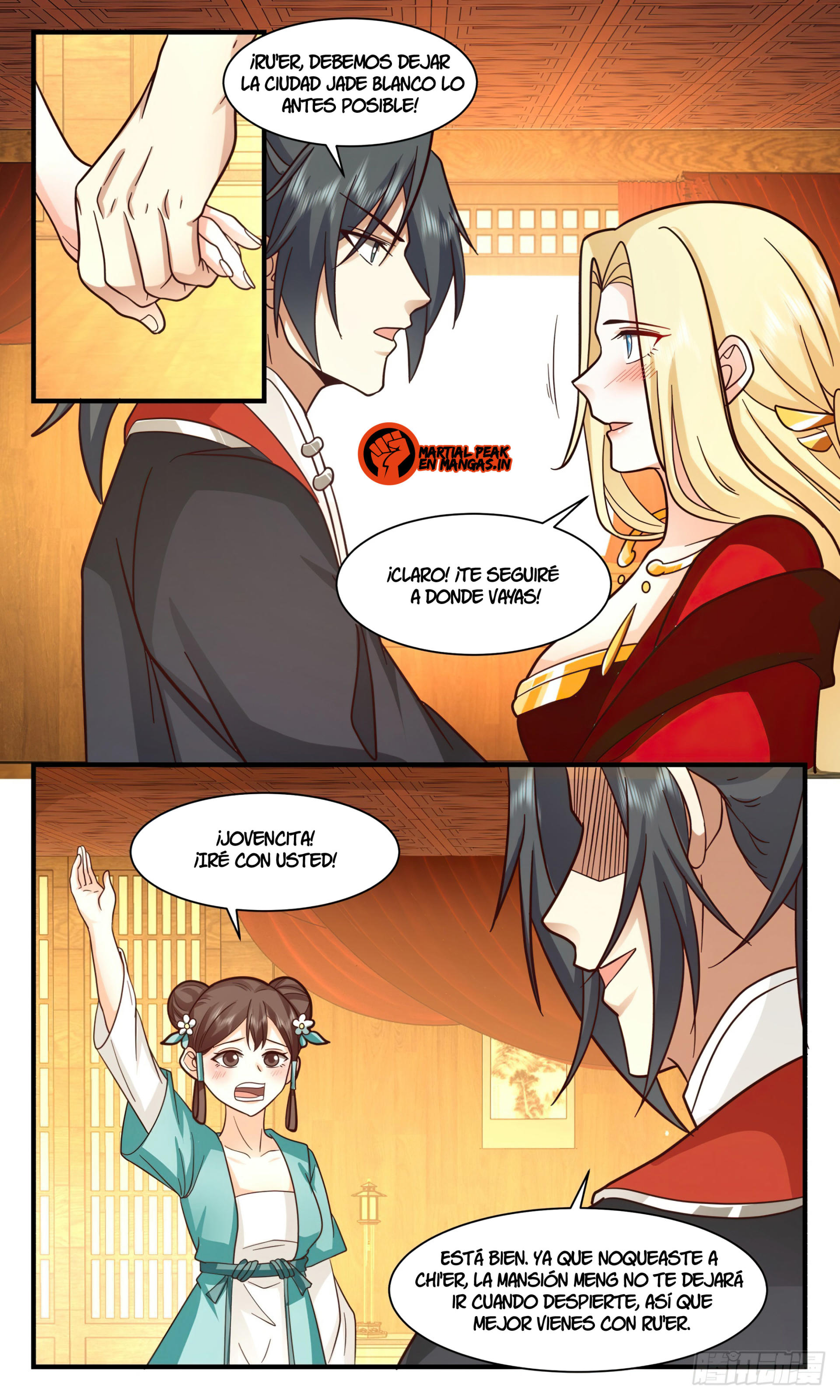 Martial Peak Capítulo 2988 - Página 4 en español