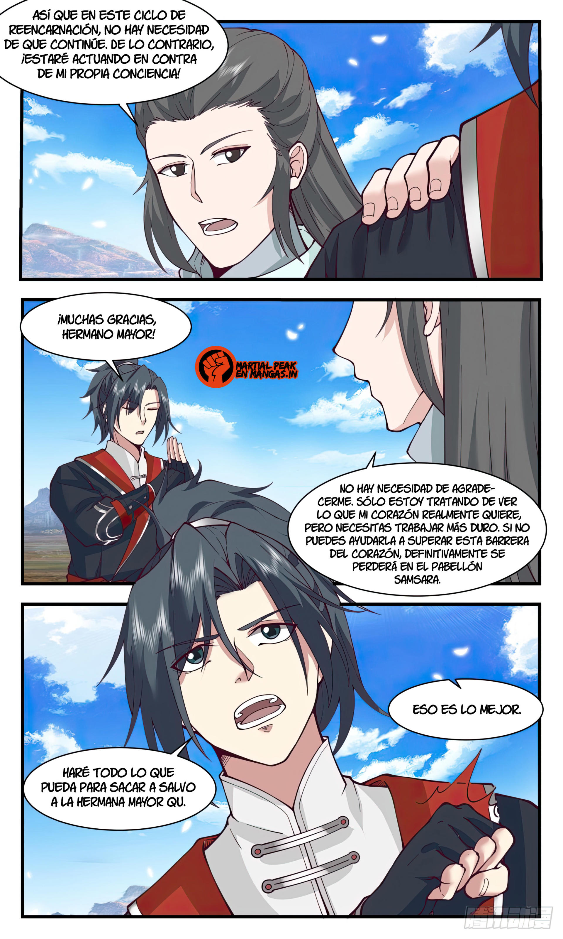 Martial Peak Capítulo 2988 - Página 8 en español