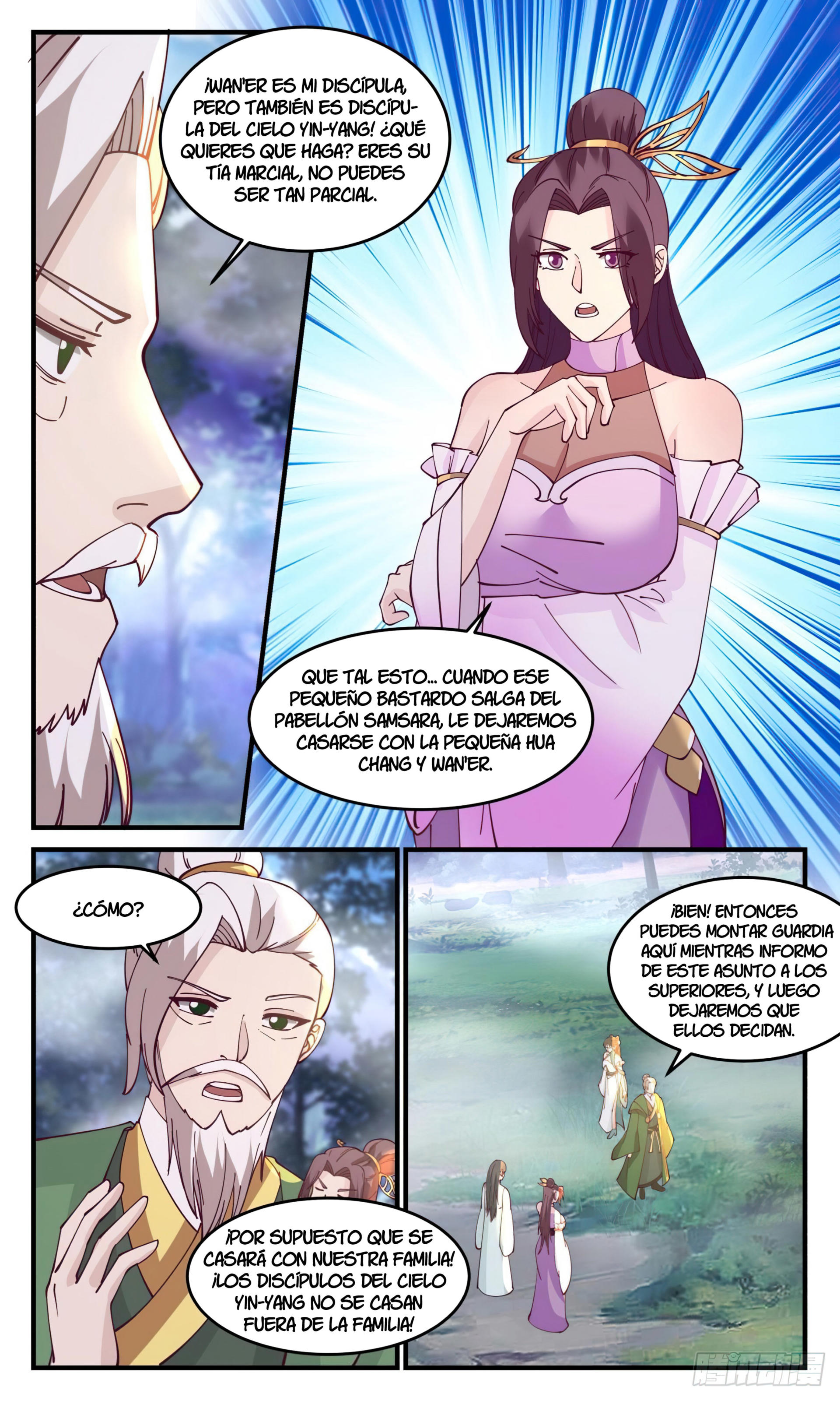 Martial Peak Capítulo 2990 - Página 11 en español