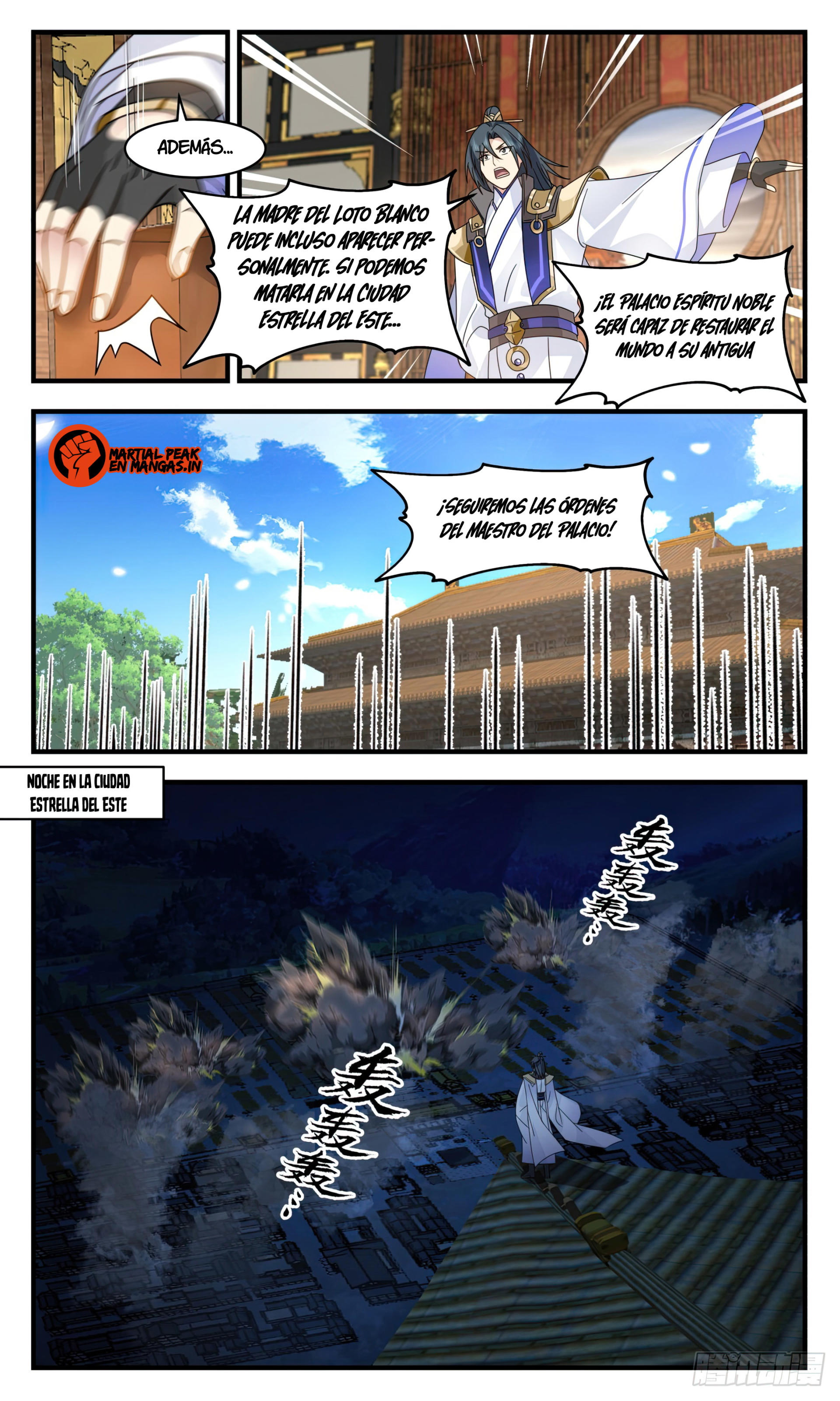 Martial Peak Capítulo 2991 - Página 9 en español