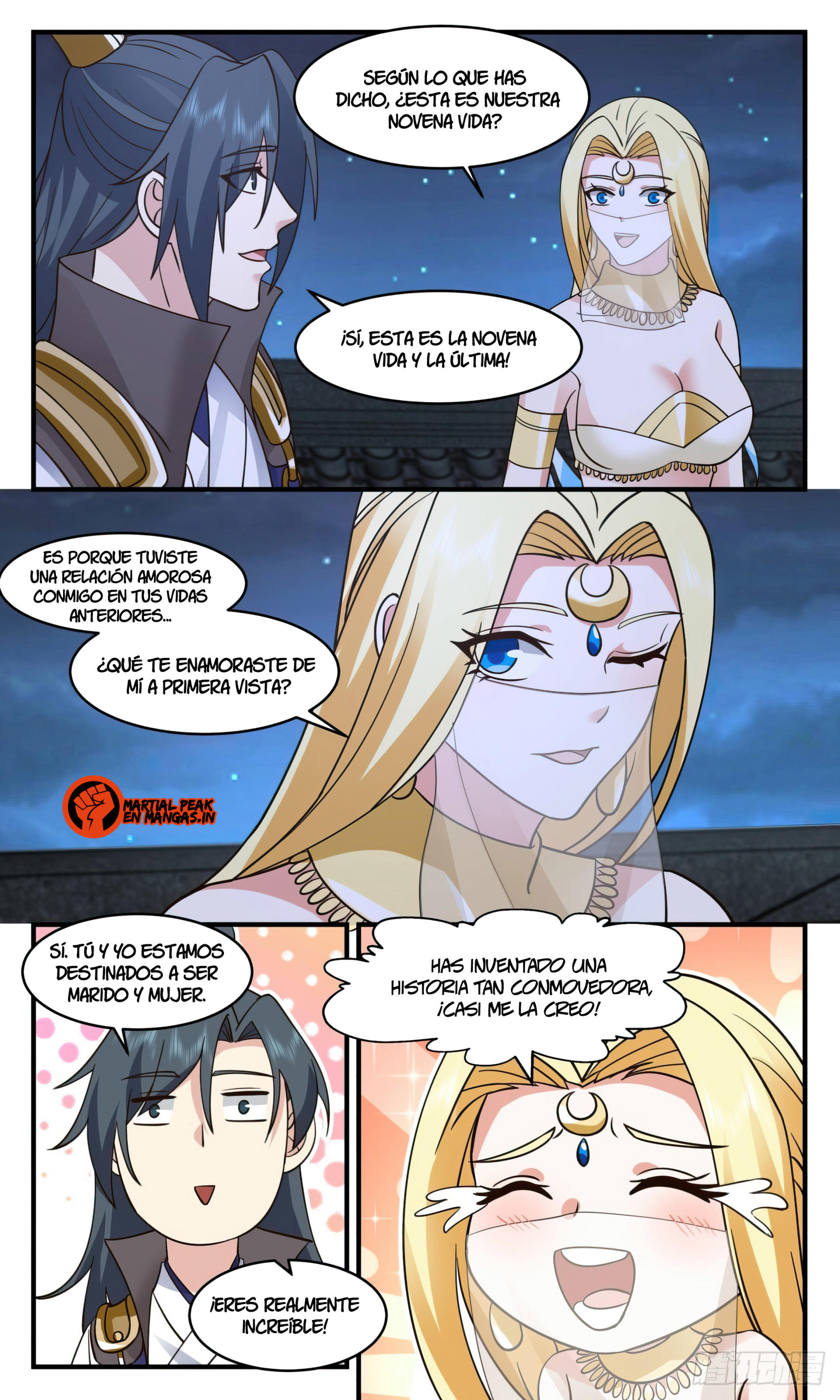 Martial Peak Capítulo 2994 - Página 9 en español