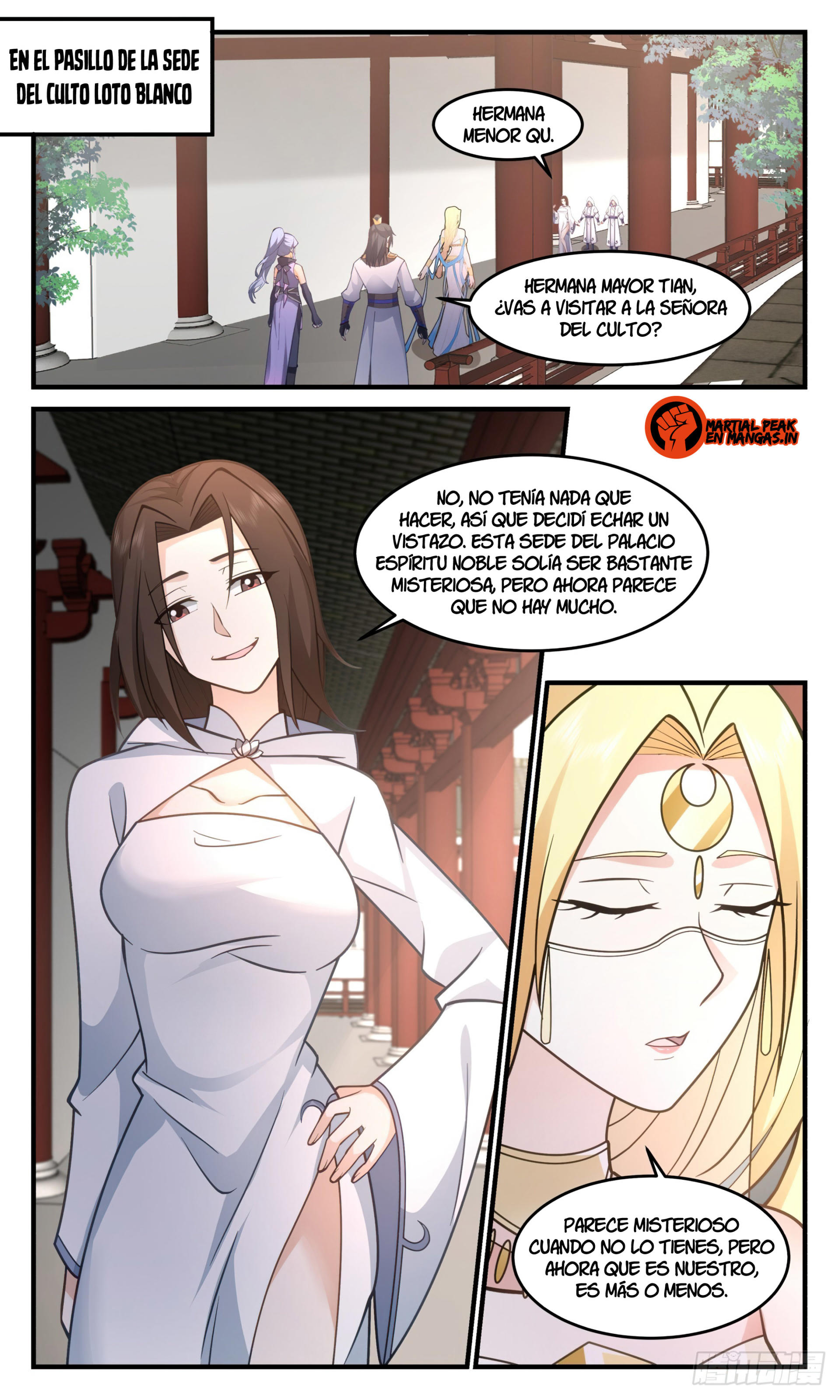 Martial Peak Capítulo 2996 - Página 9 en español