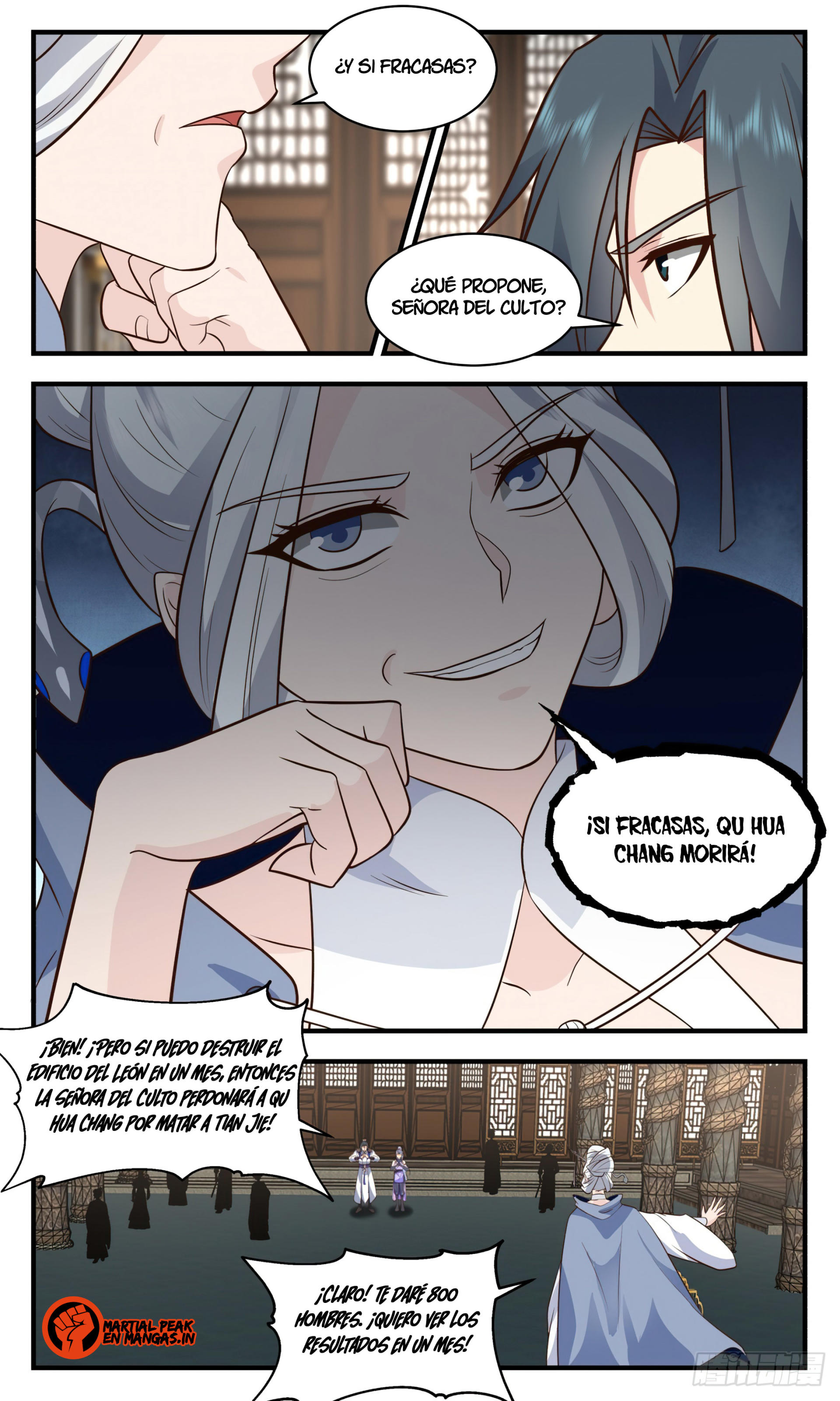 Martial Peak Capítulo 2997 - Página 6 en español