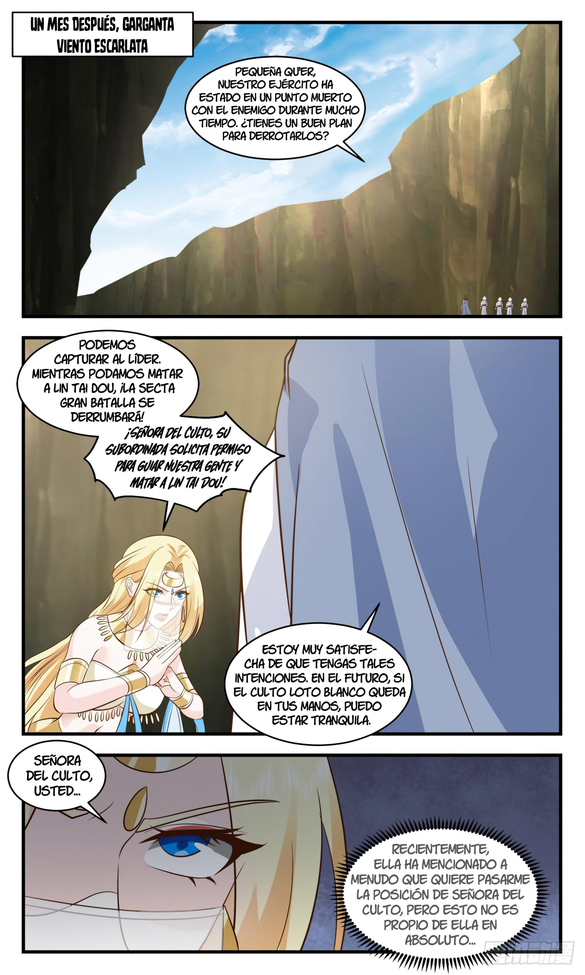 Martial Peak Capítulo 2997 - Página 8 en español