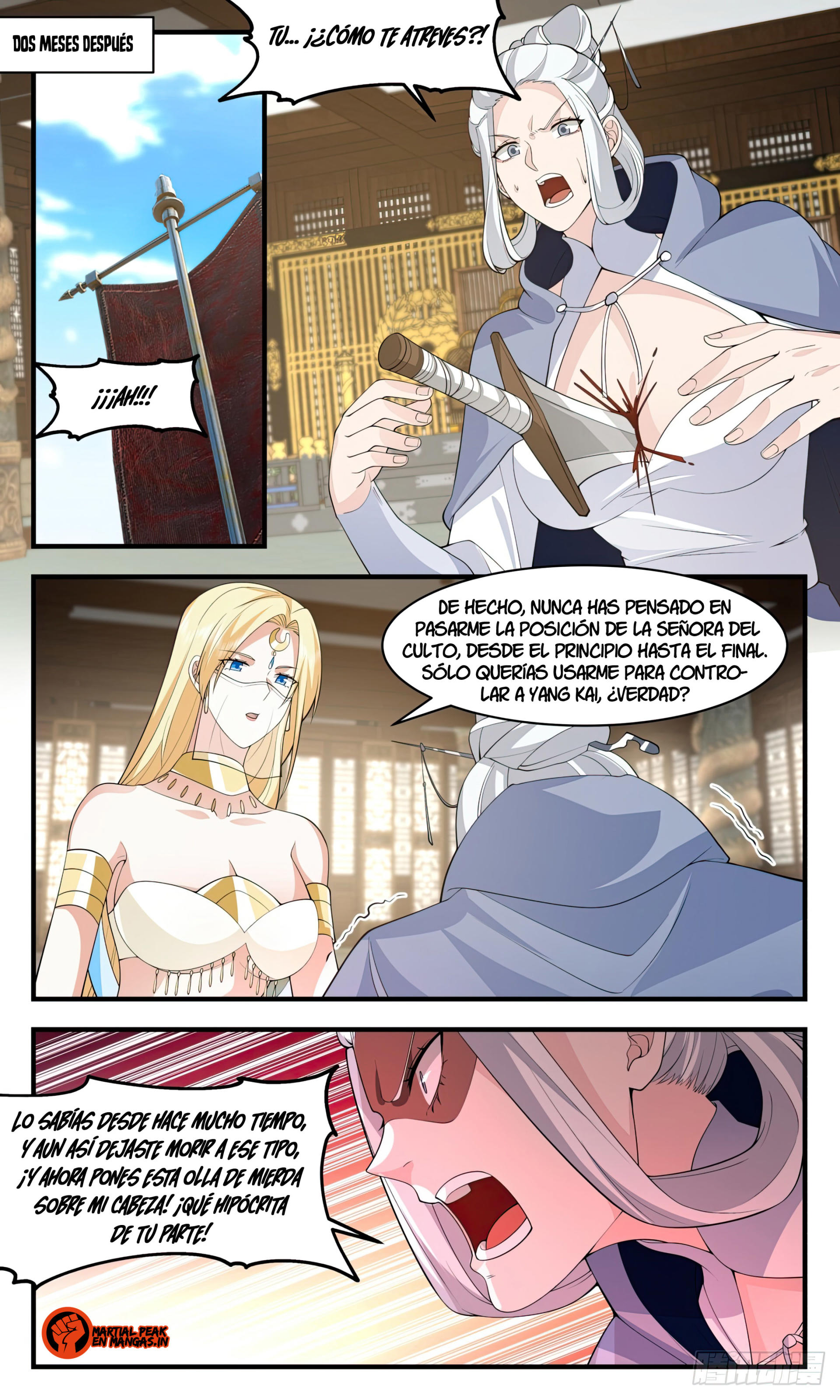 Martial Peak Capítulo 2998 - Página 5 en español