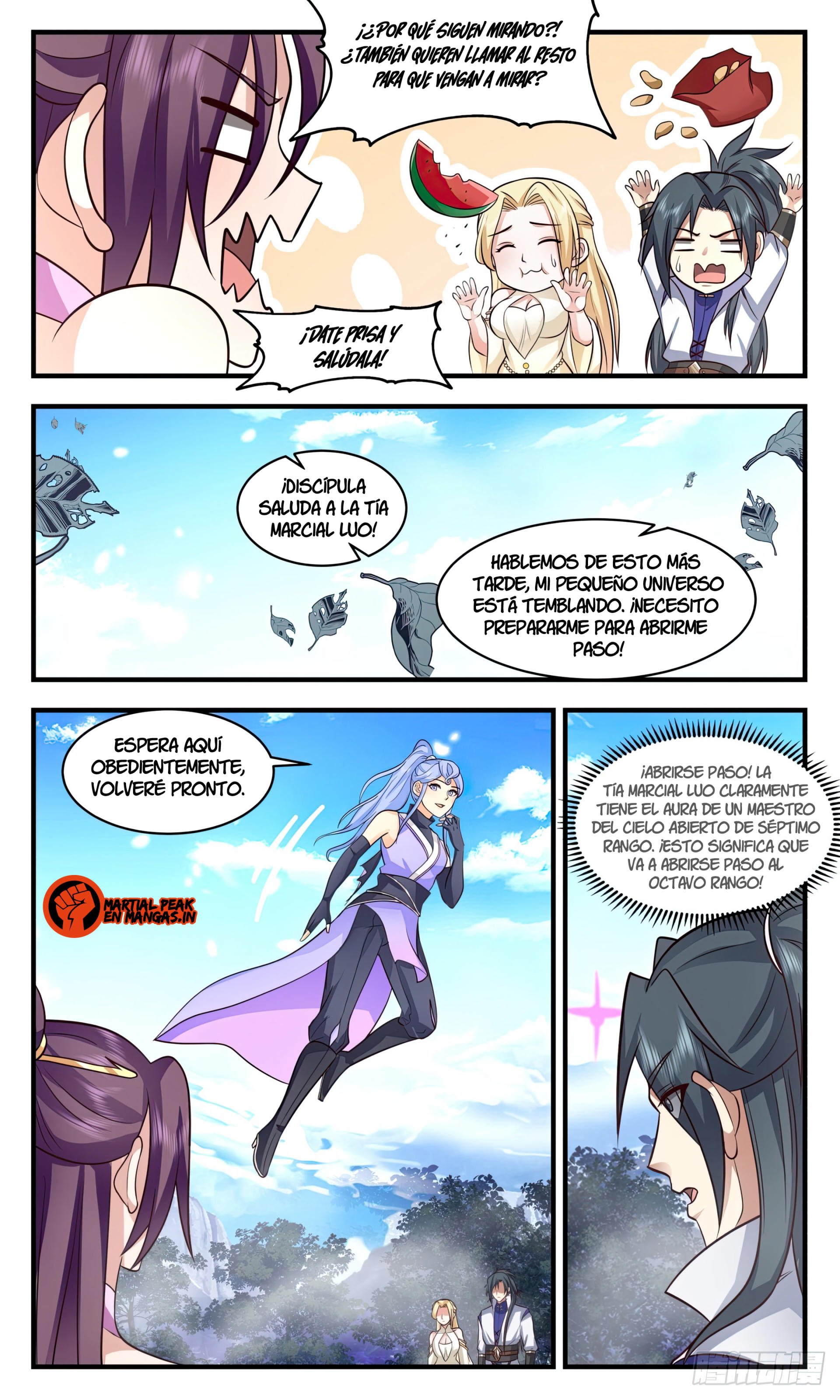 Martial Peak Capítulo 2999 - Página 6 en español