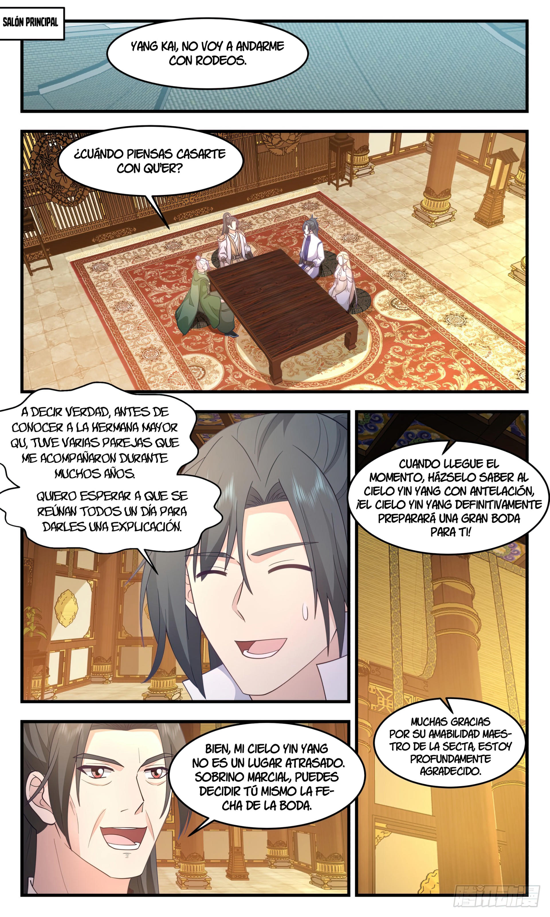 Martial Peak Capítulo 3001 - Página 11 en español