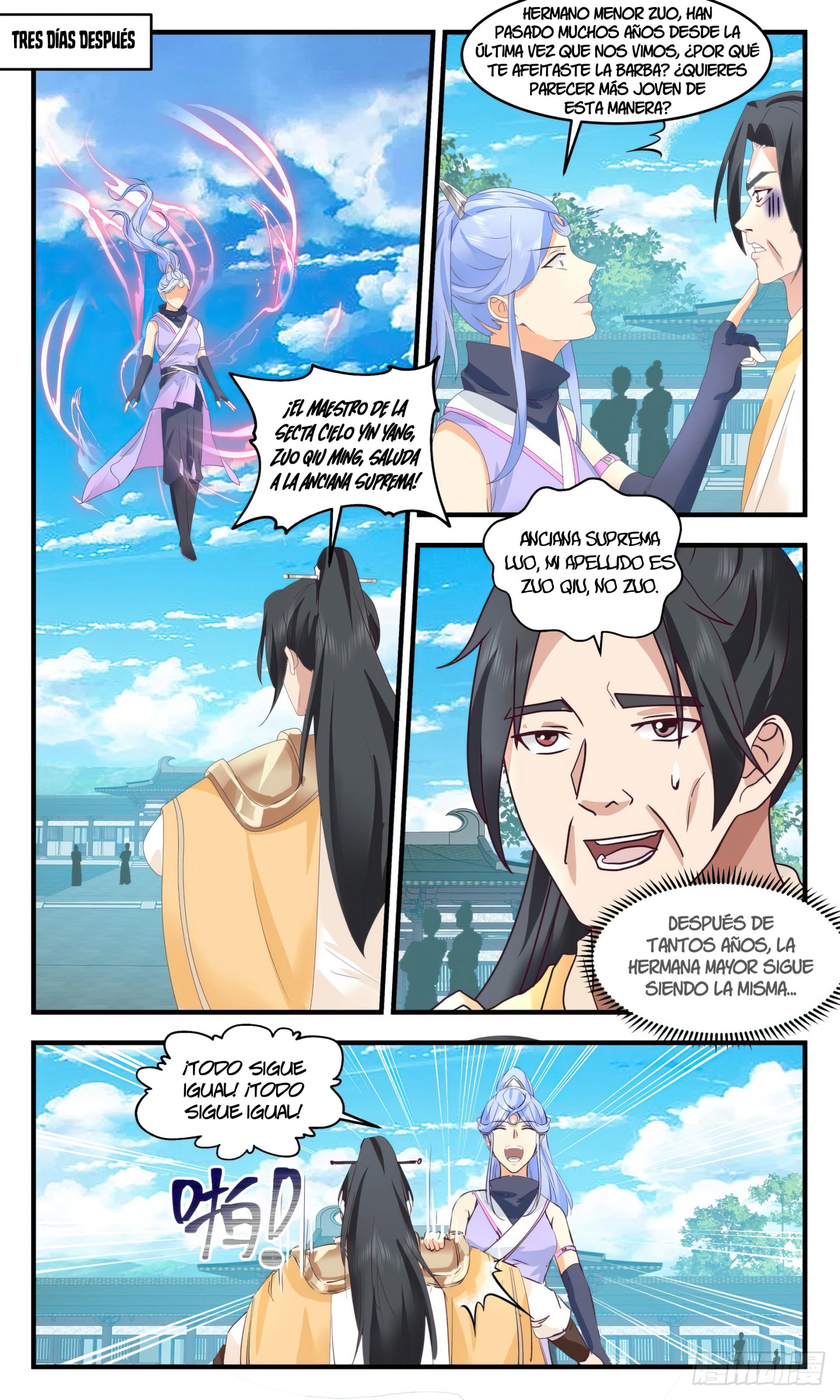 Martial Peak Capítulo 3001 - Página 7 en español