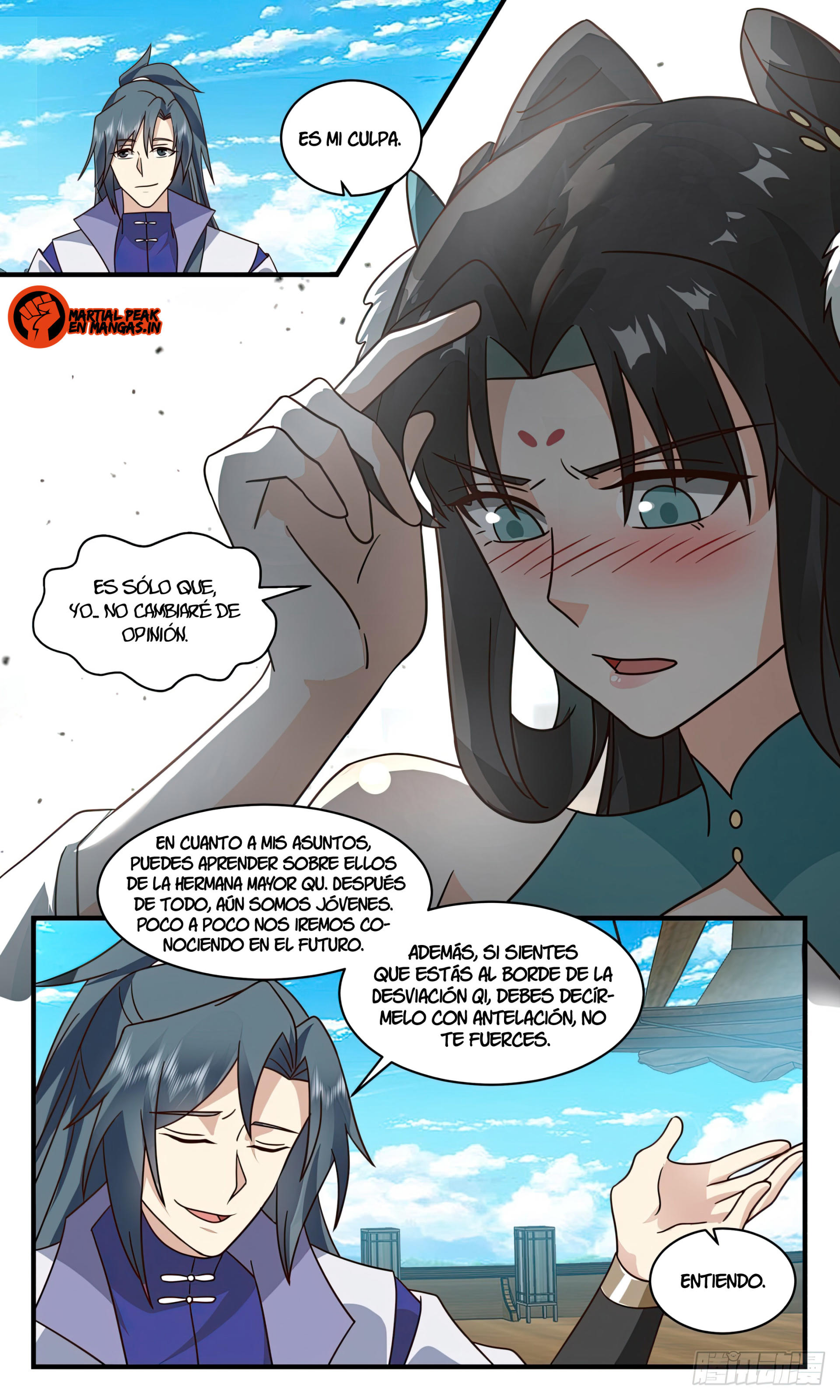 Martial Peak Capítulo 3003 - Página 11 en español