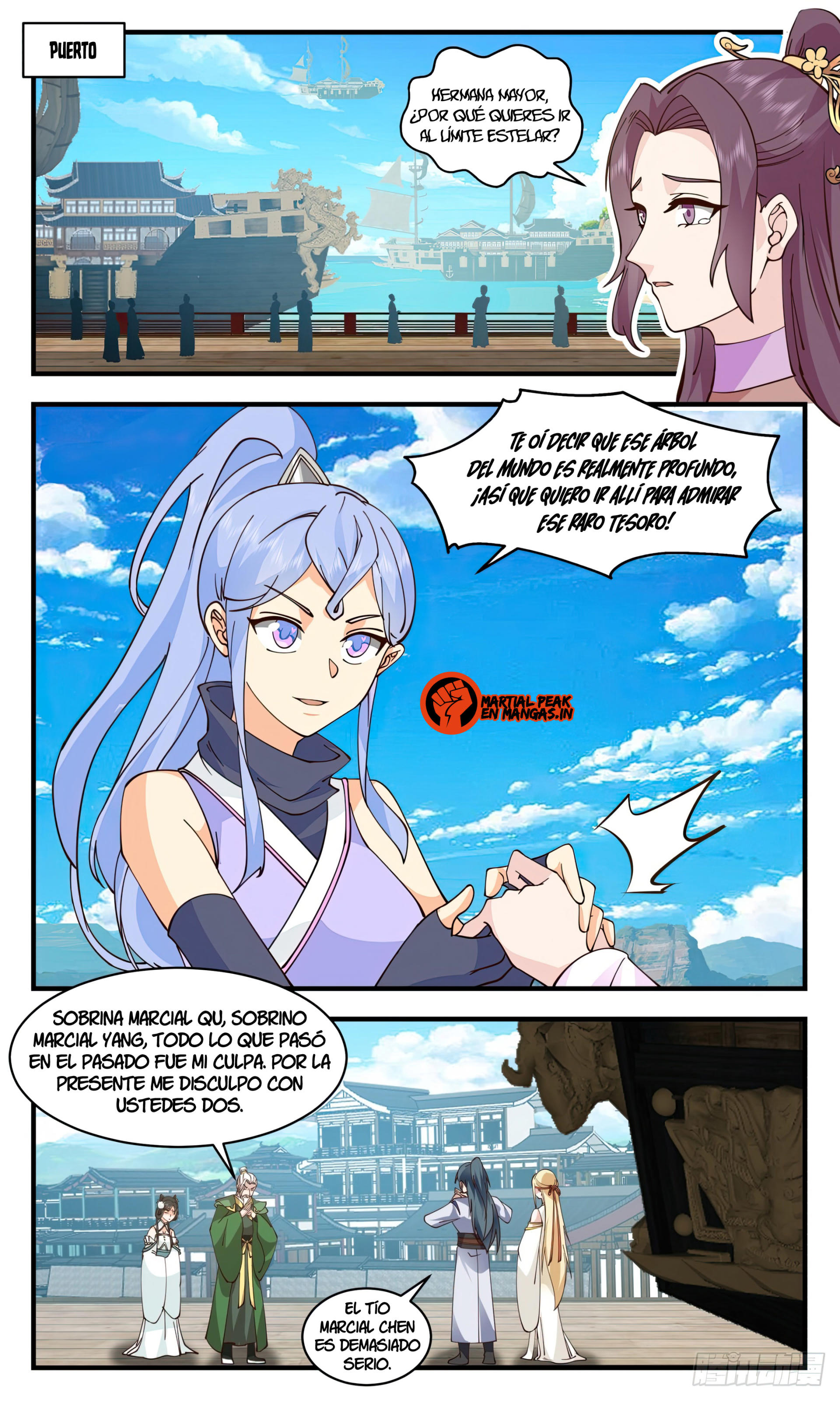 Martial Peak Capítulo 3003 - Página 6 en español