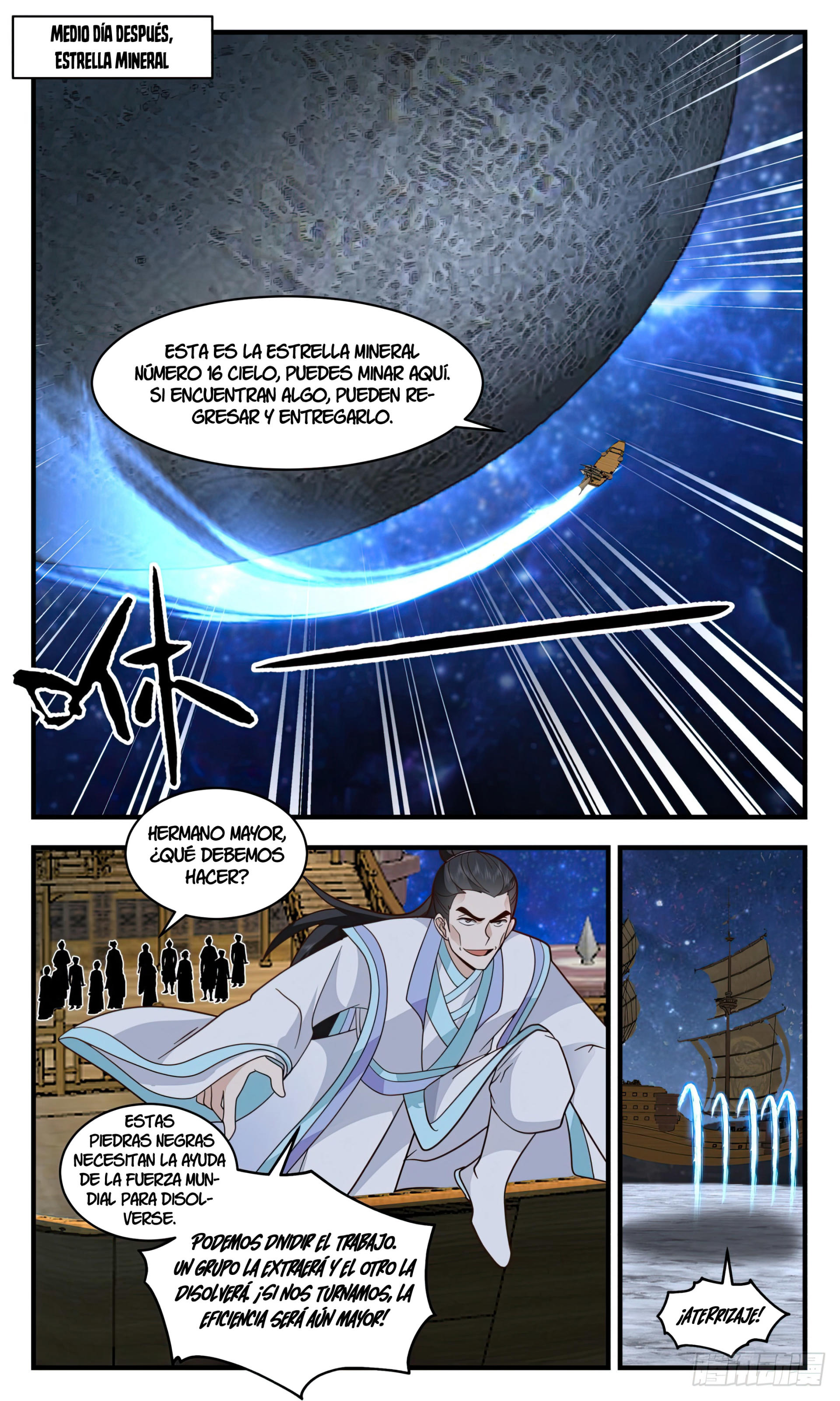 Martial Peak Capítulo 3005 - Página 12 en español