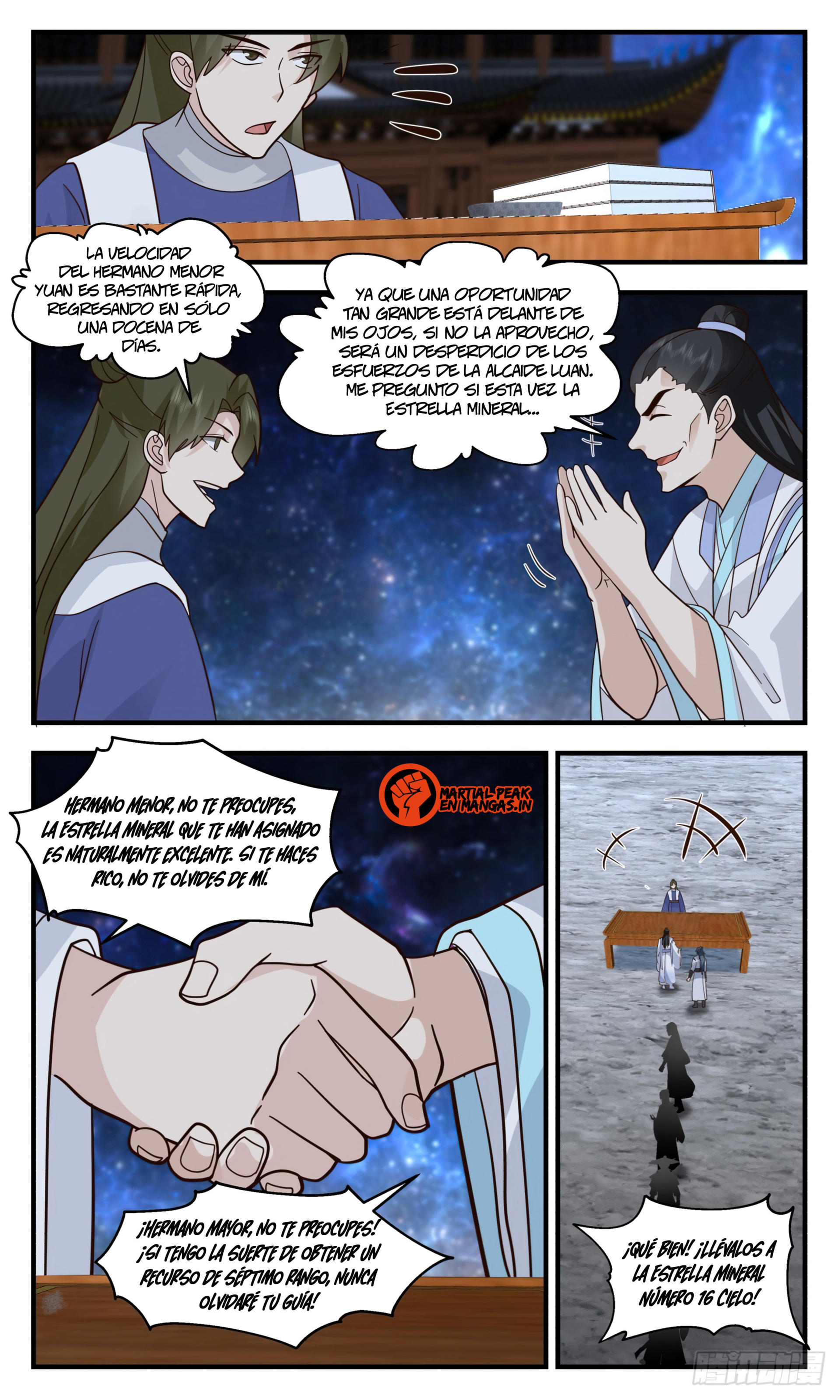 Martial Peak Capítulo 3005 - Página 7 en español