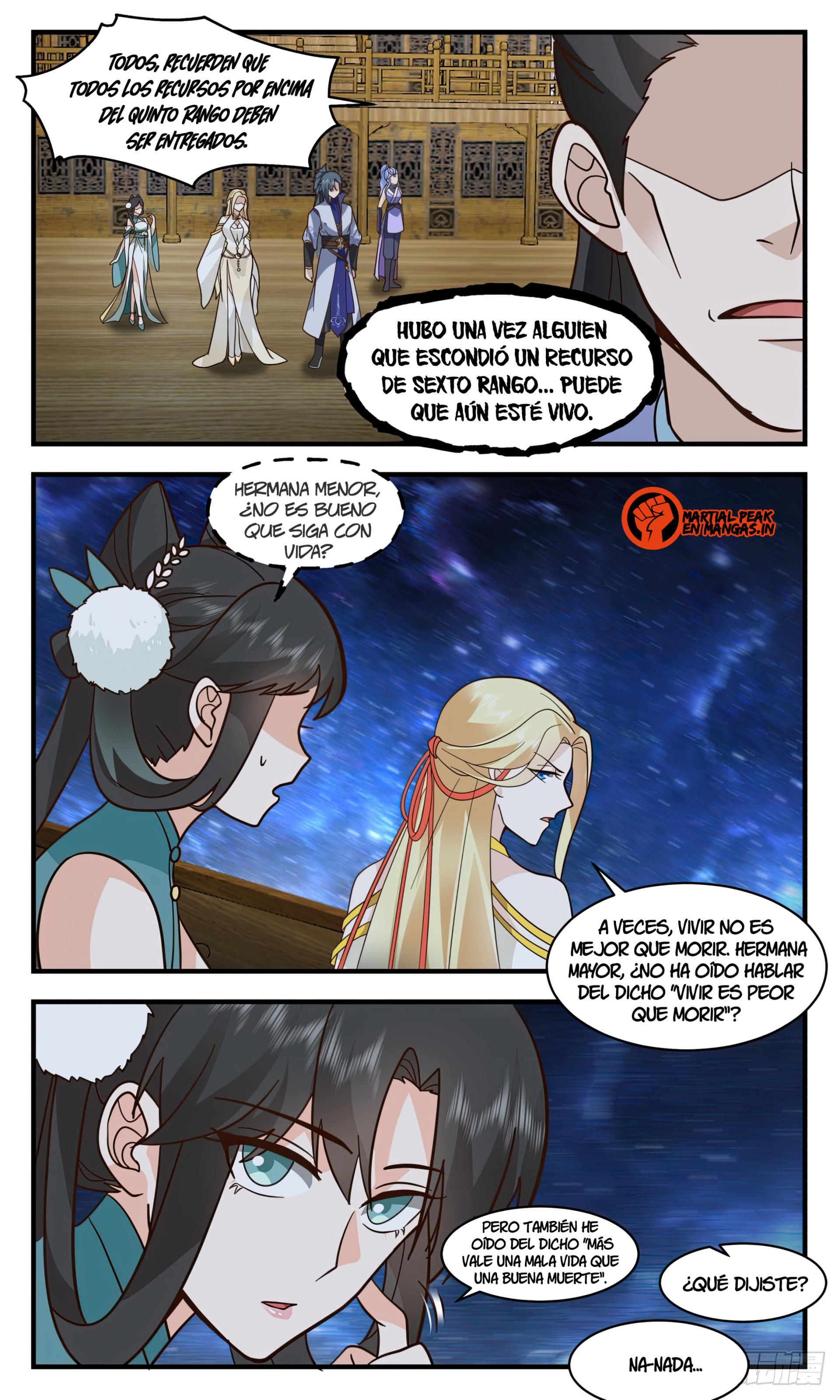 Martial Peak Capítulo 3005 - Página 9 en español