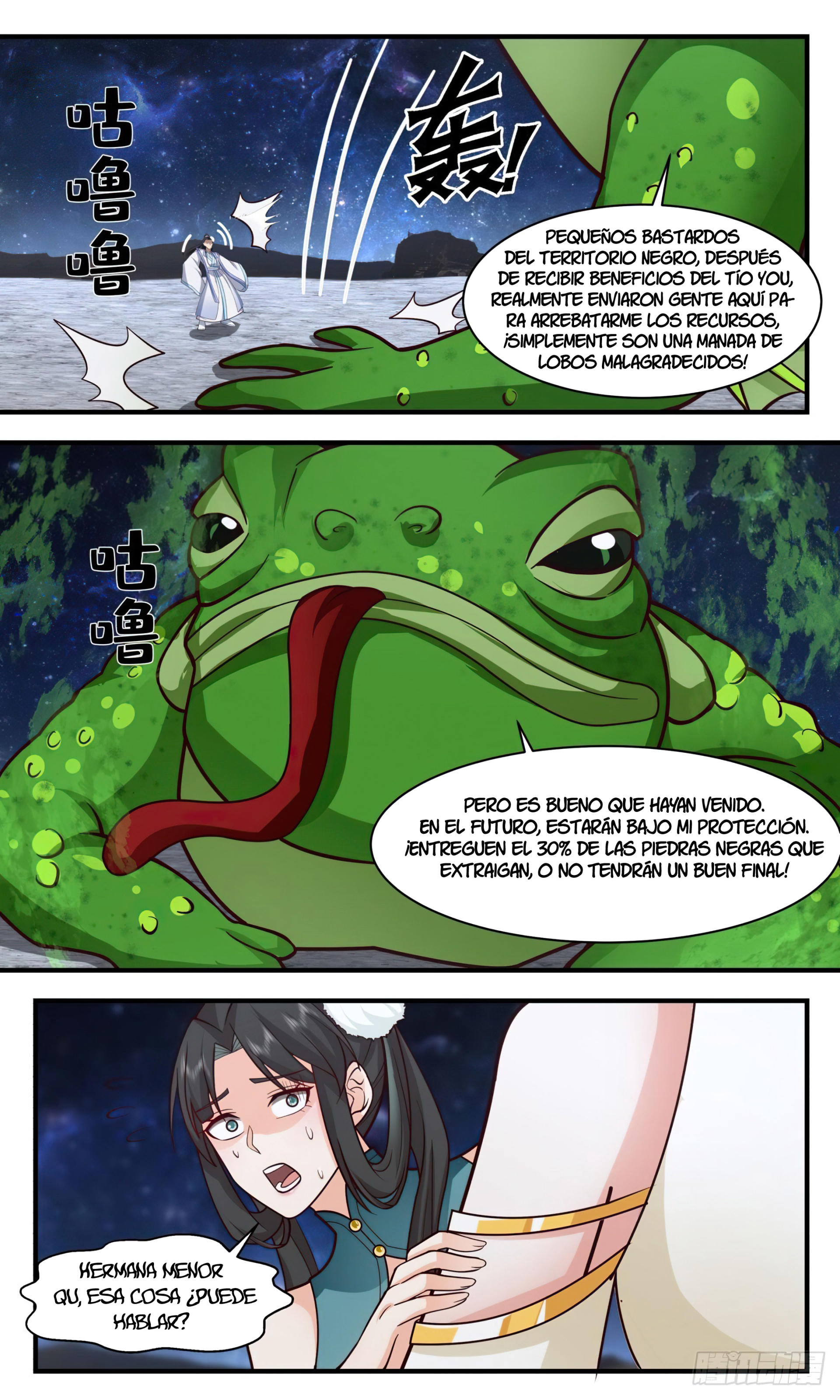 Martial Peak Capítulo 3006 - Página 3 en español