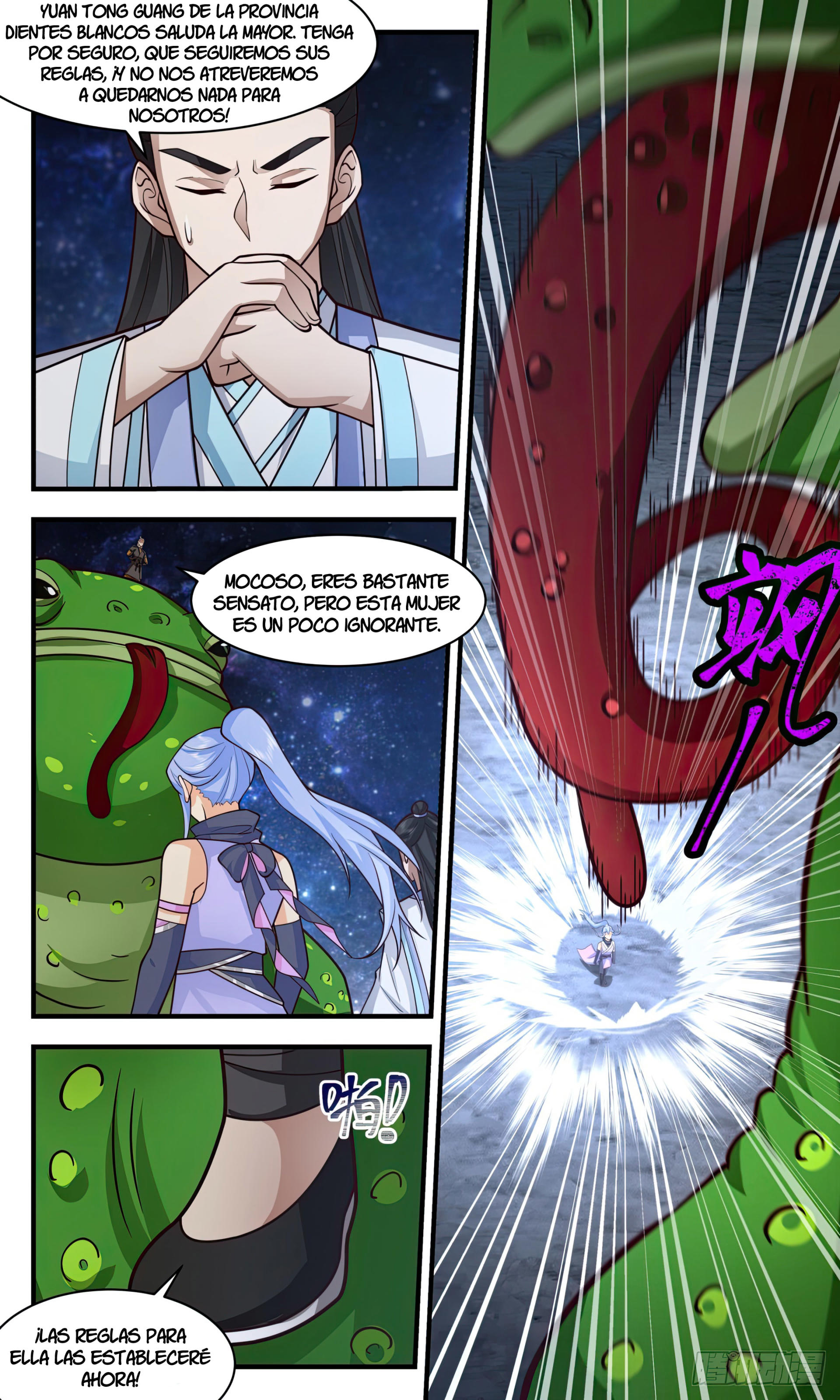 Martial Peak Capítulo 3006 - Página 5 en español