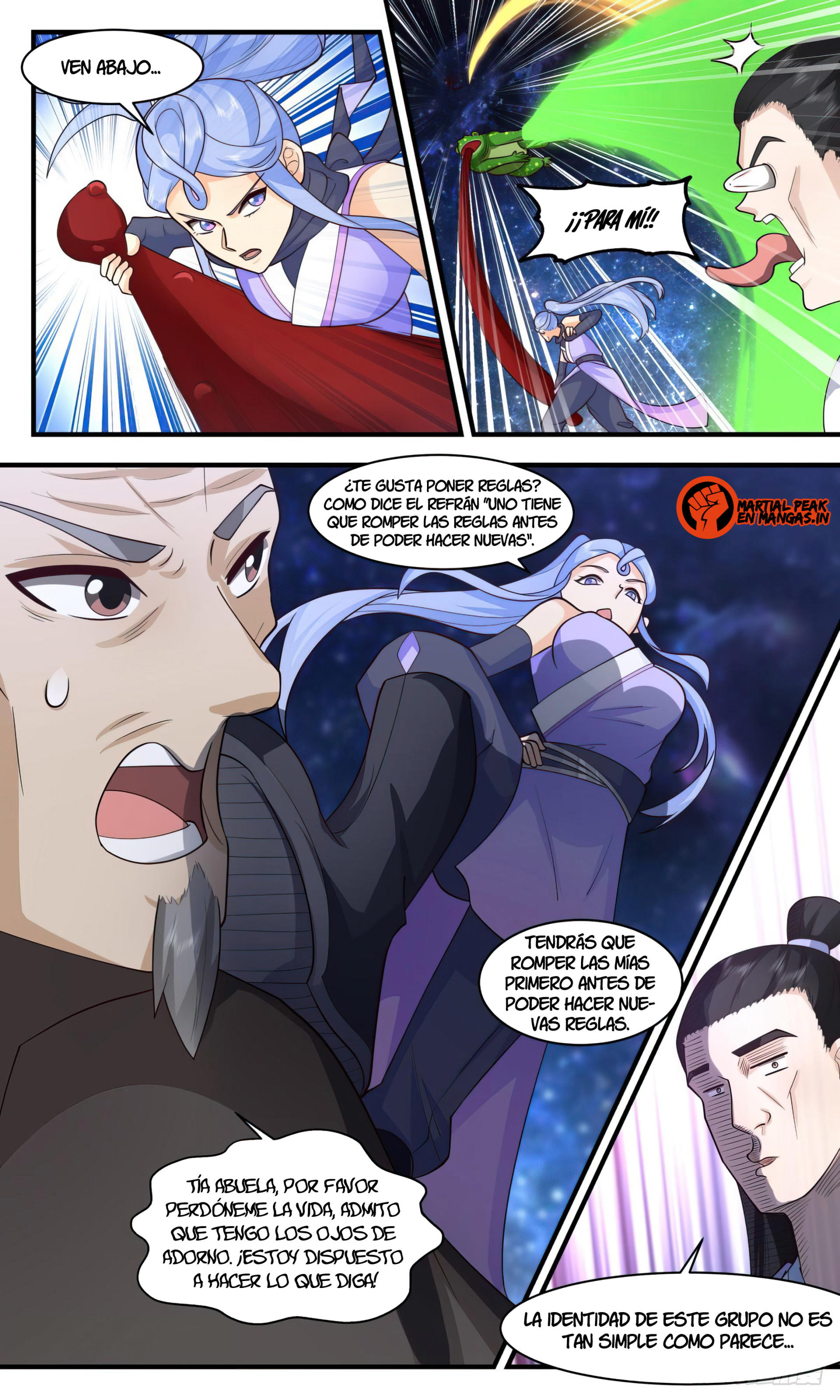 Martial Peak Capítulo 3006 - Página 7 en español
