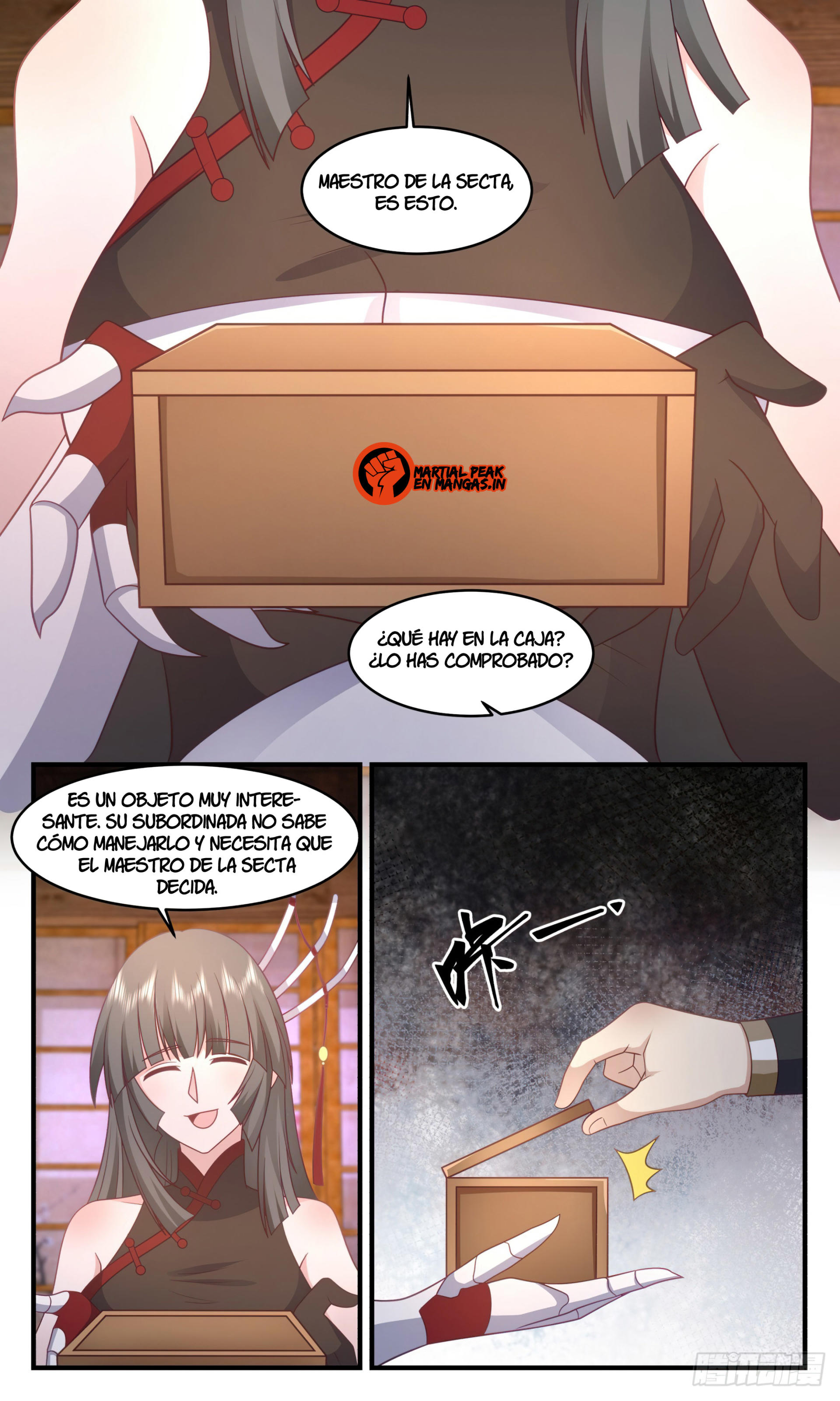 Martial Peak Capítulo 3007 - Página 11 en español