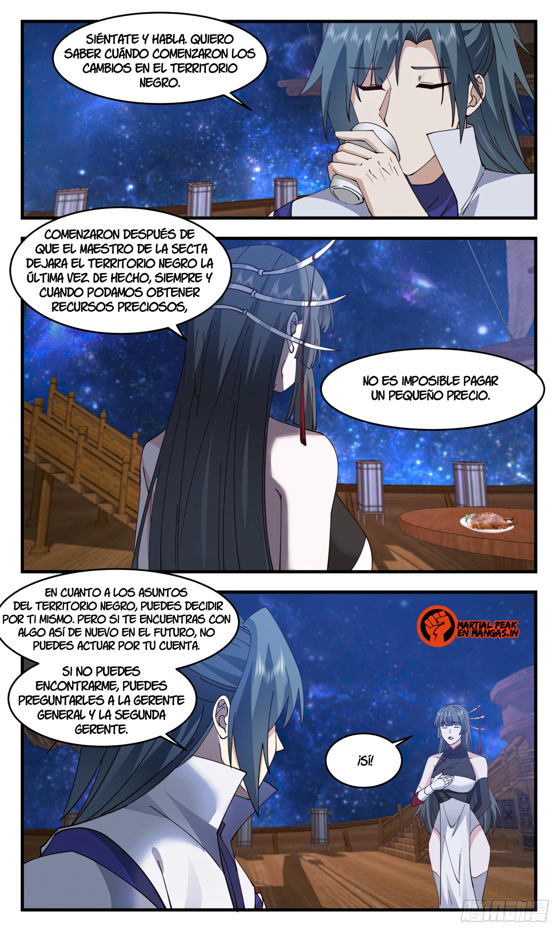 Martial Peak Capítulo 3007 - Página 9 en español