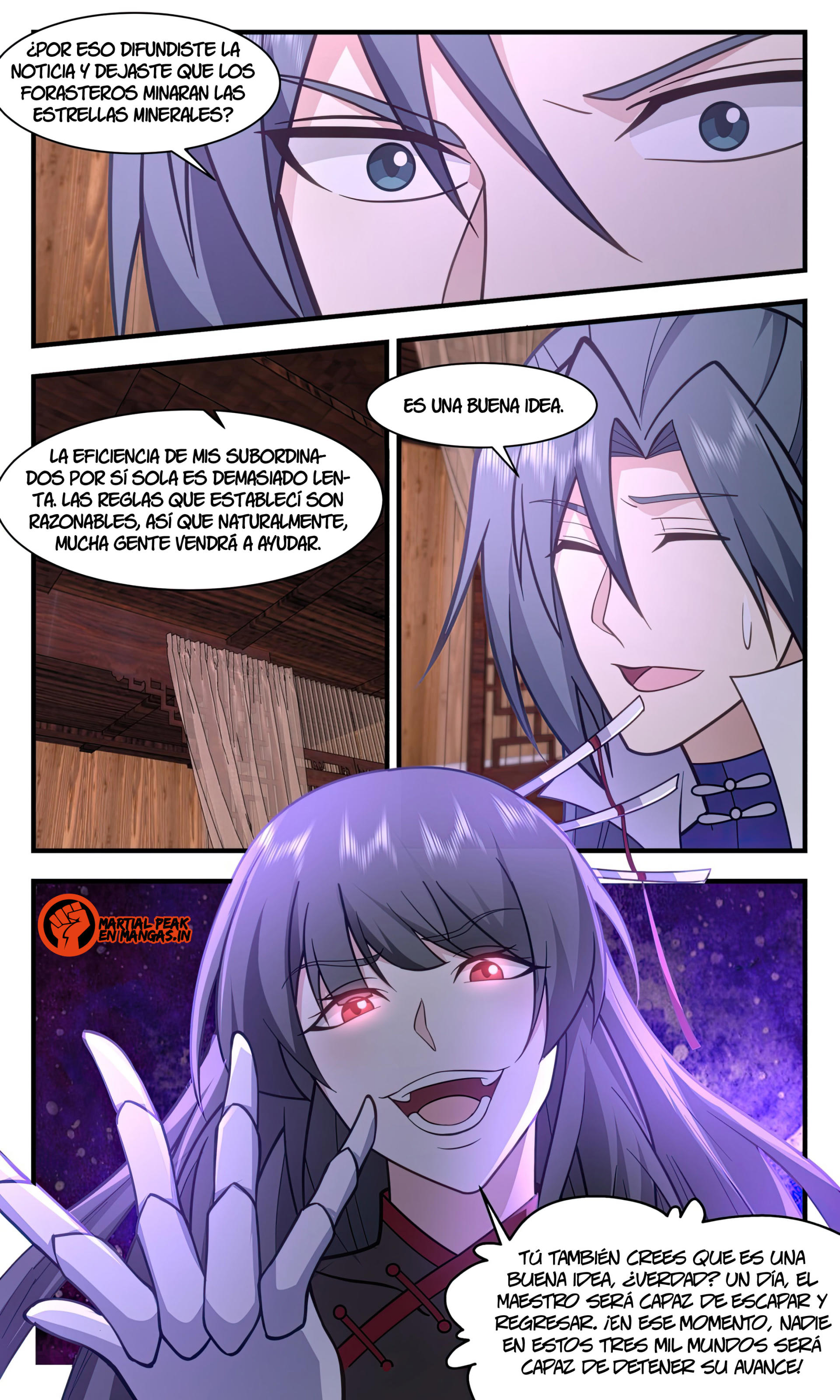 Martial Peak Capítulo 3008 - Página 8 en español