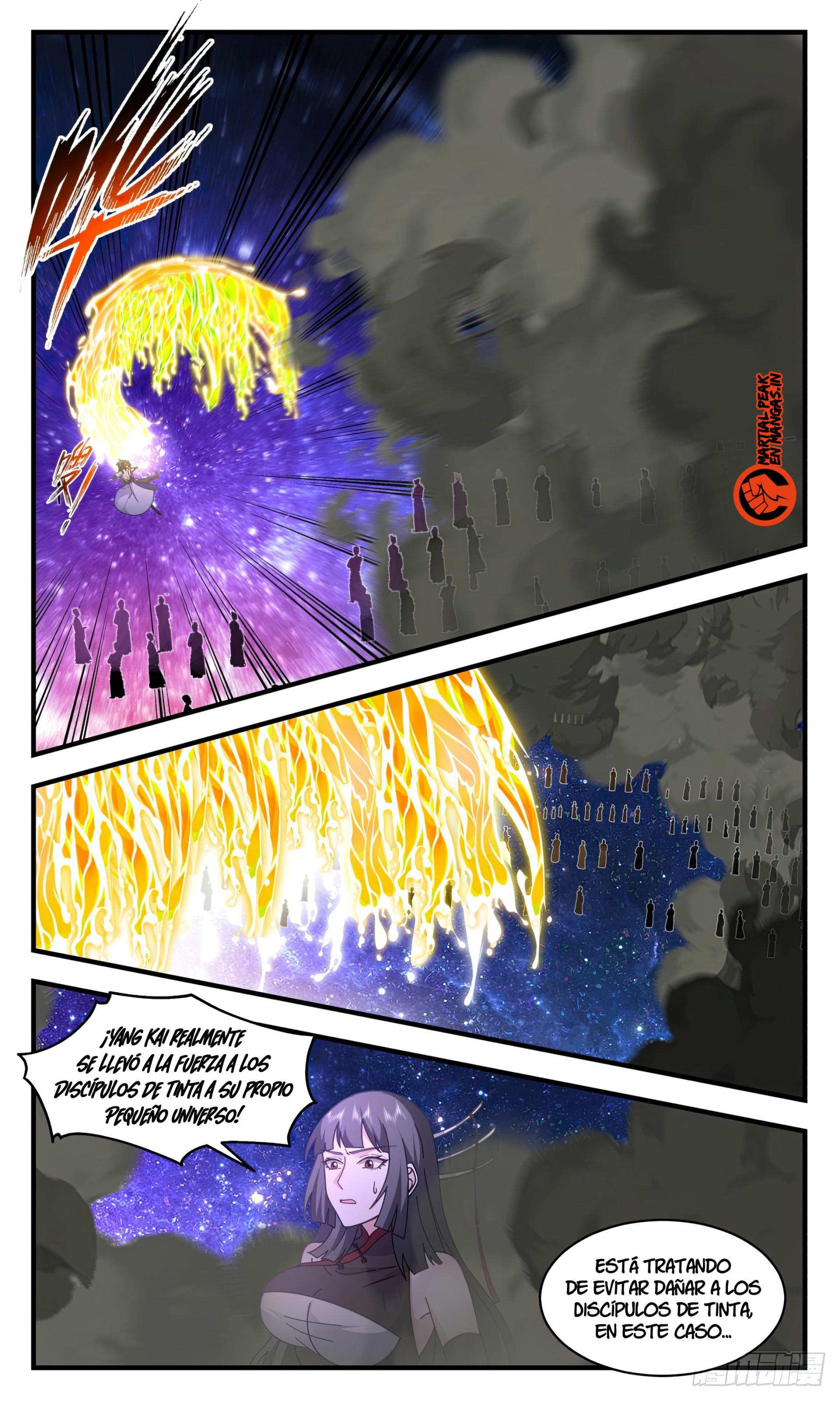 Martial Peak Capítulo 3011 - Página 12 en español