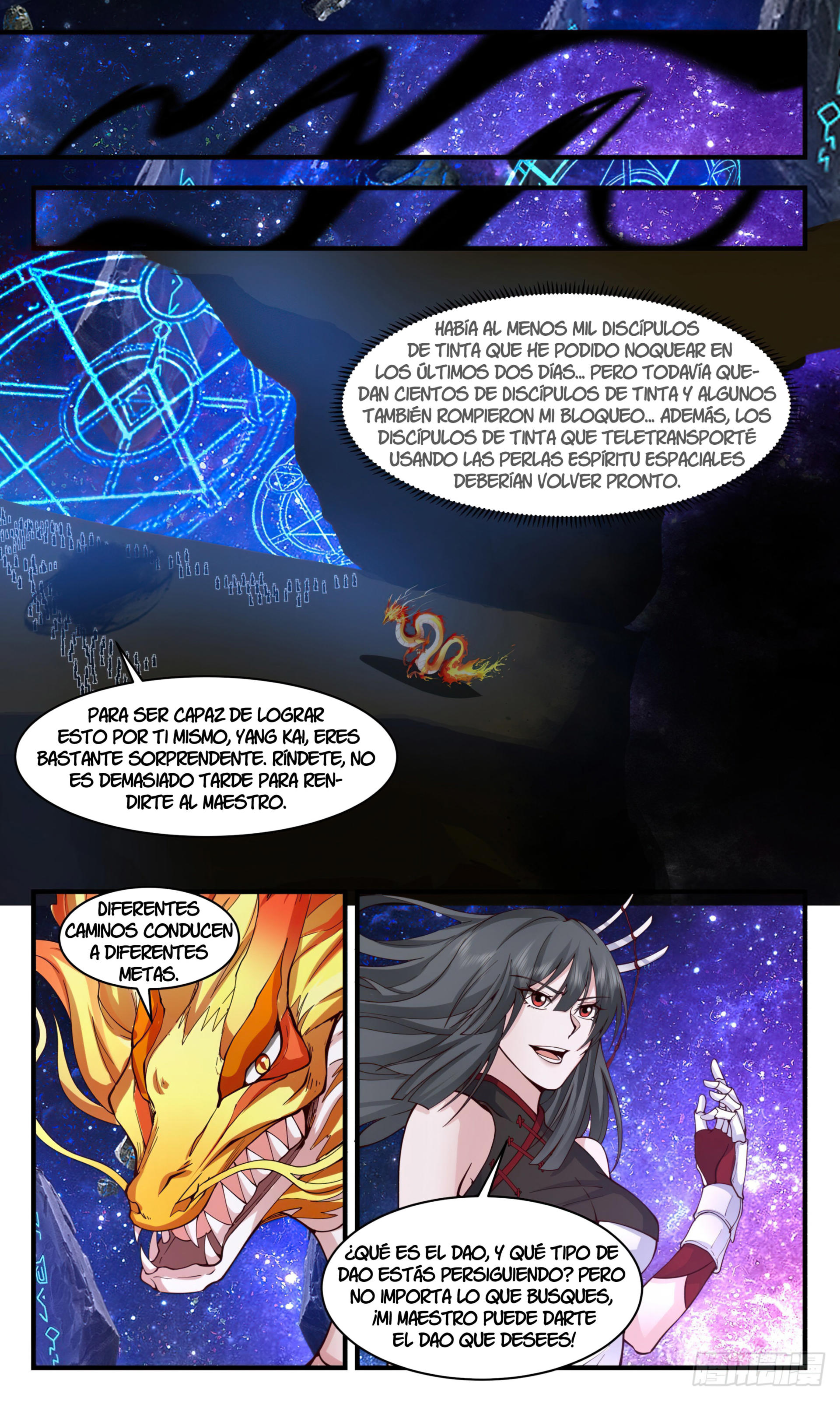 Martial Peak Capítulo 3012 - Página 10 en español
