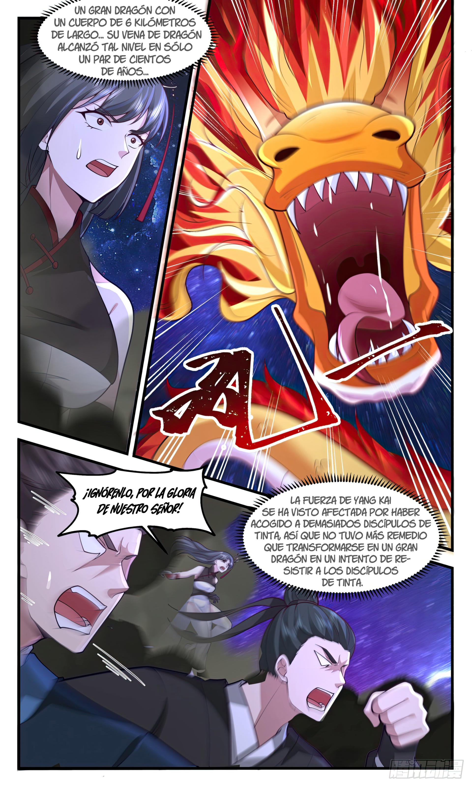 Martial Peak Capítulo 3012 - Página 8 en español