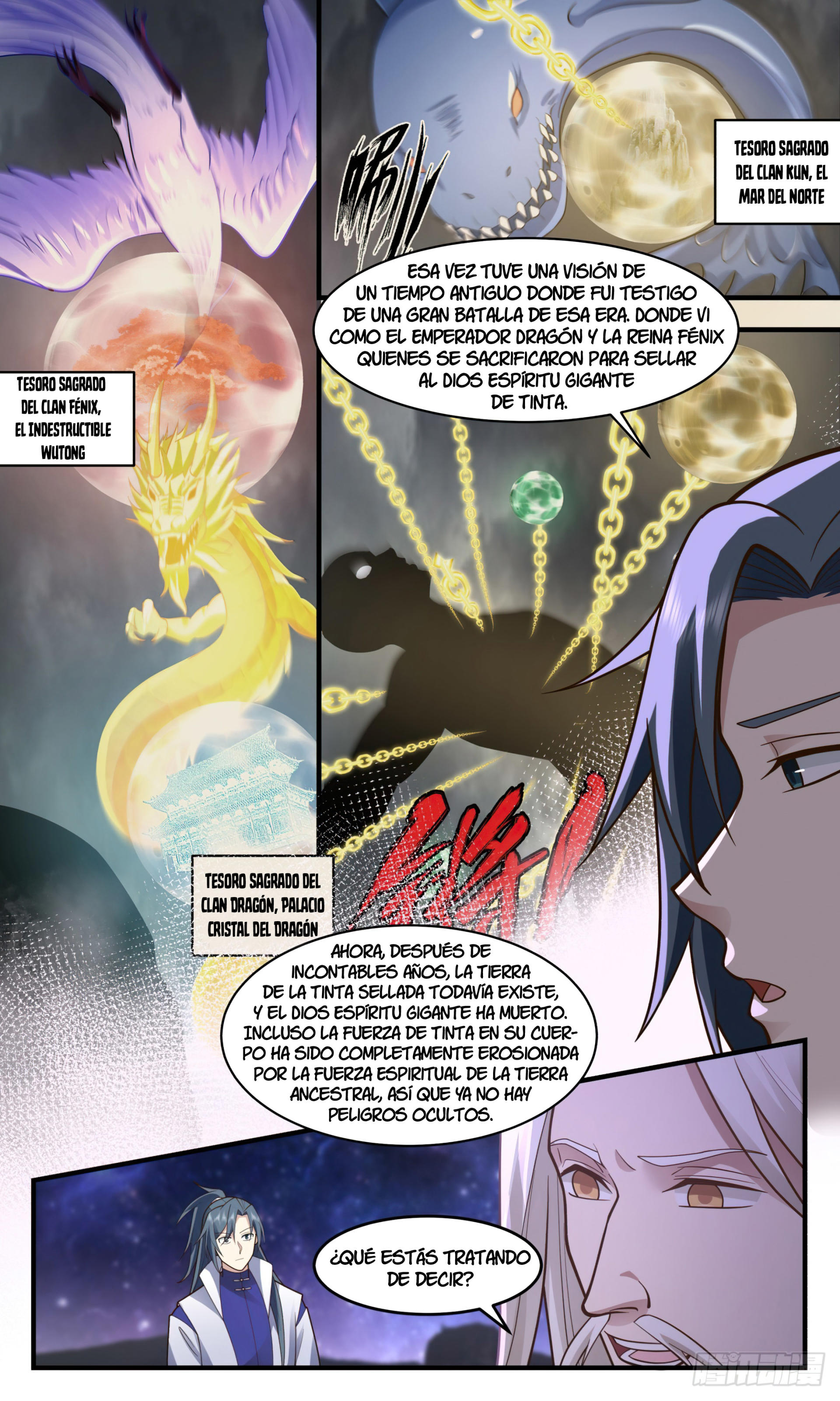 Martial Peak Capítulo 3014 - Página 3 en español