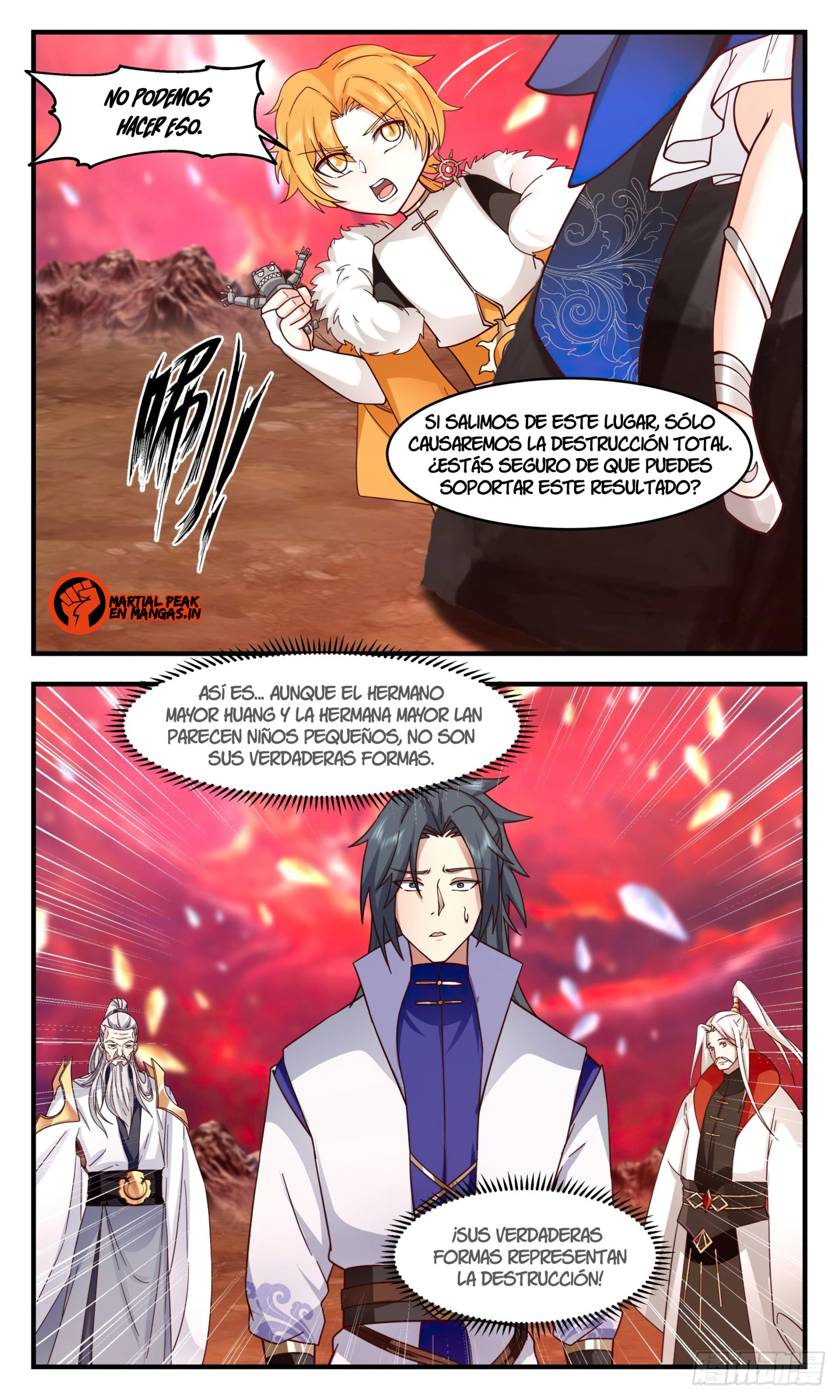 Martial Peak Capítulo 3017 - Página 4 en español