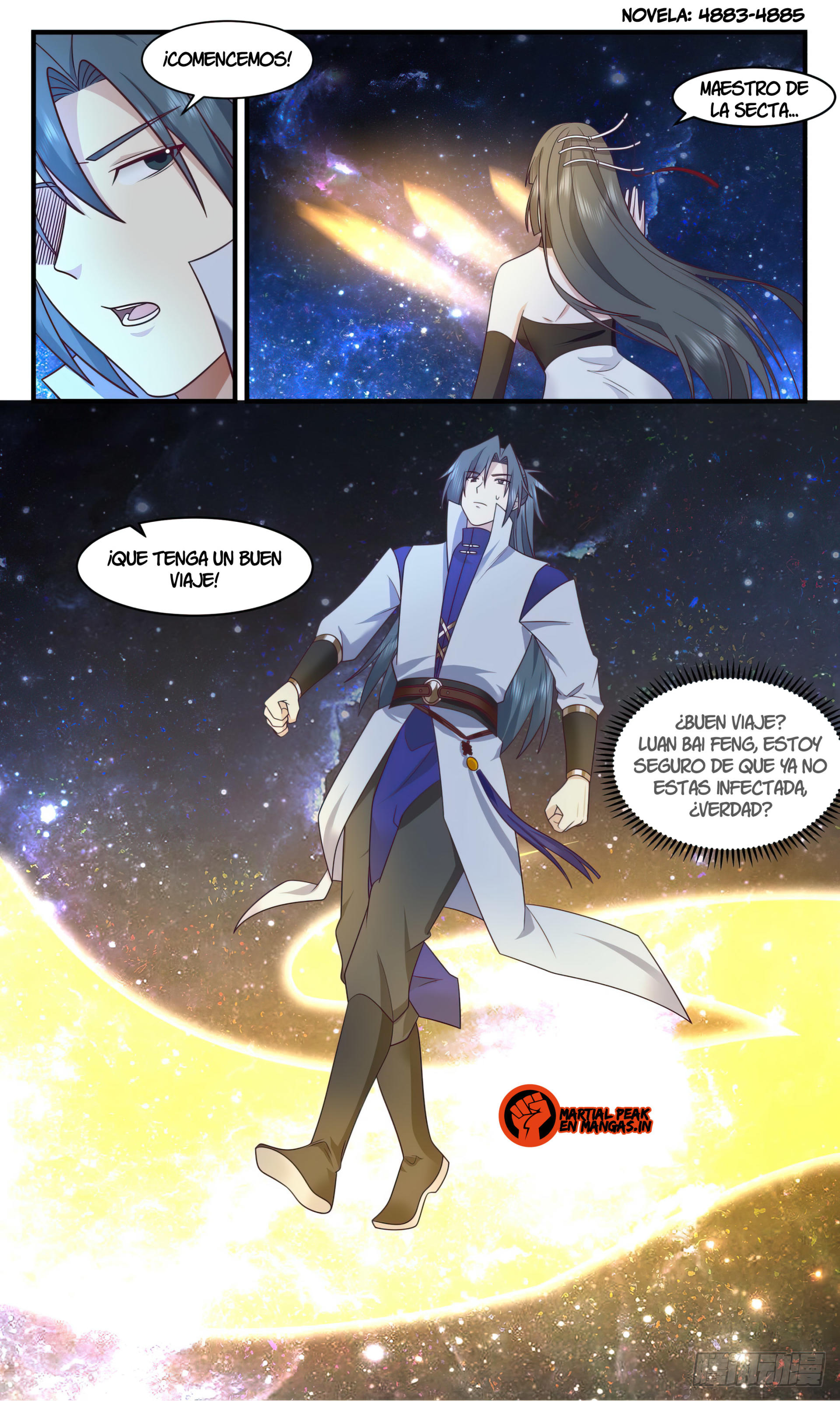 Martial Peak Capítulo 3018 - Página 13 en español