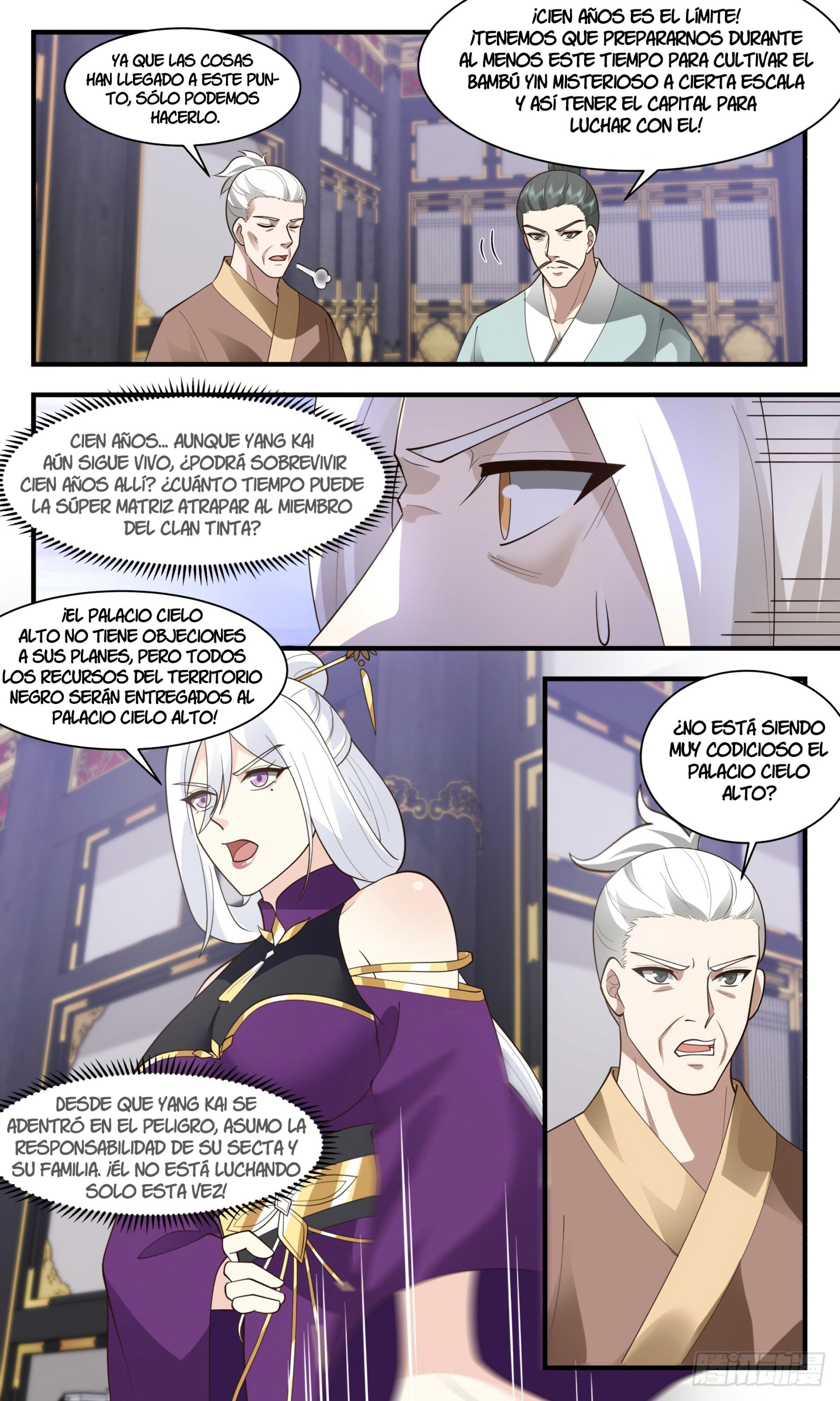Martial Peak Capítulo 3020 - Página 3 en español