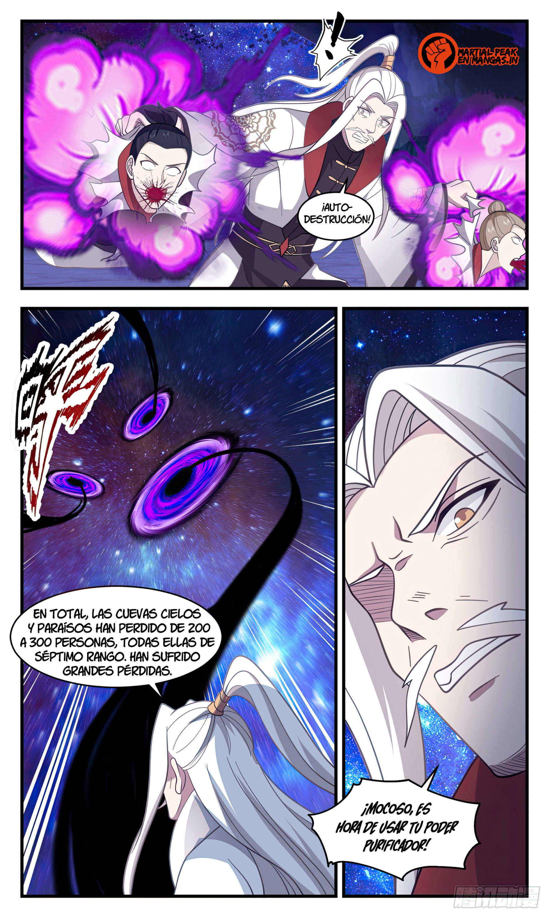 Martial Peak Capítulo 3023 - Página 7 en español