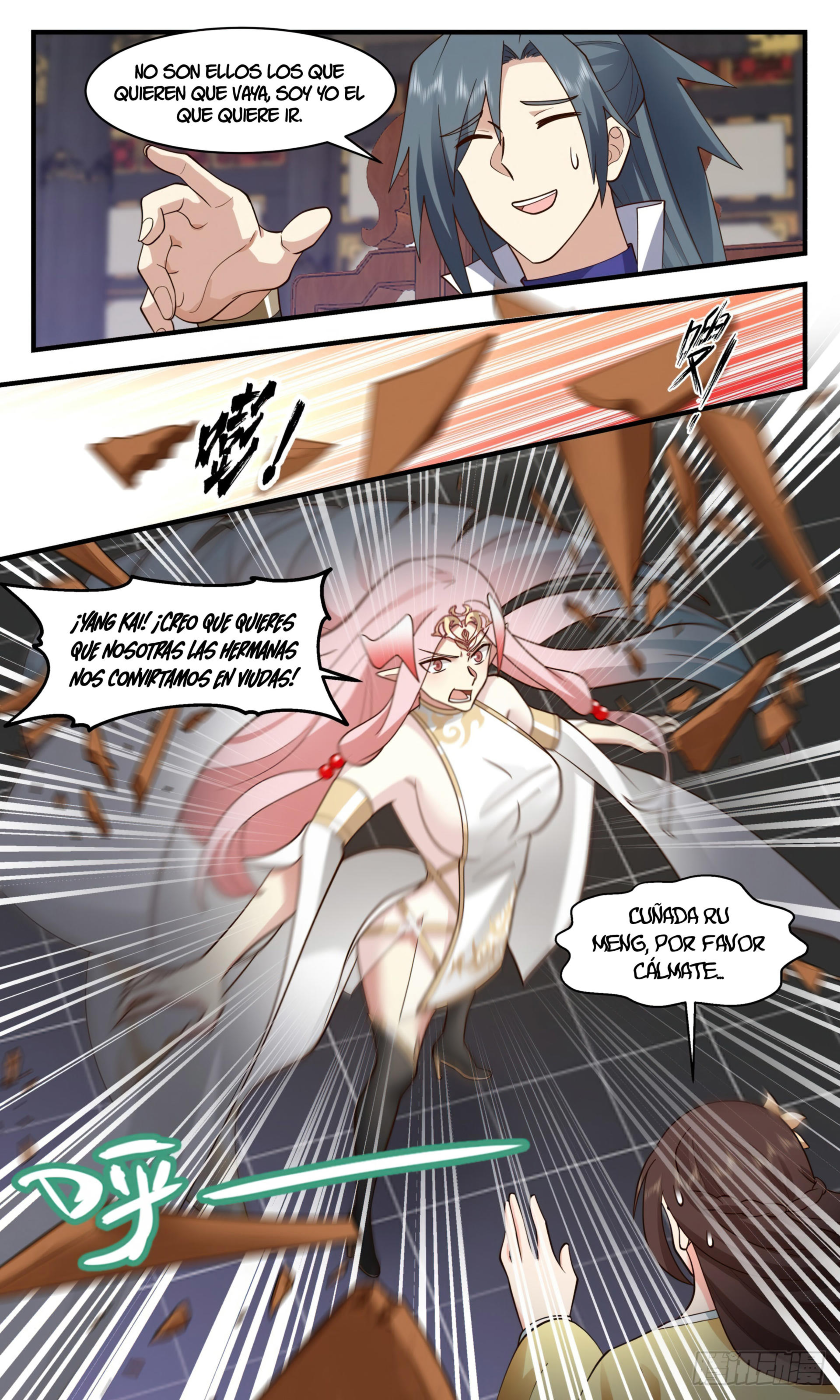 Martial Peak Capítulo 3027 - Página 9 en español