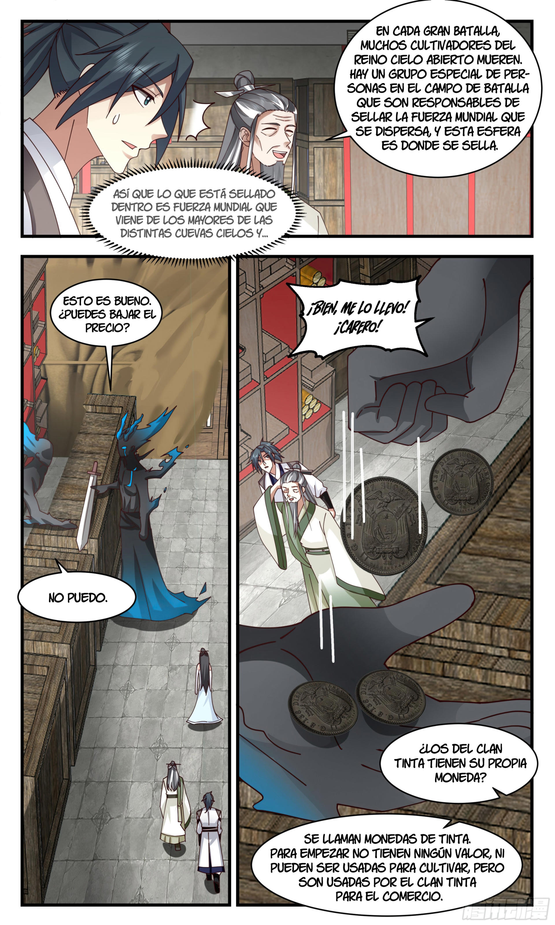 Martial Peak Capítulo 3036 - Página 11 en español
