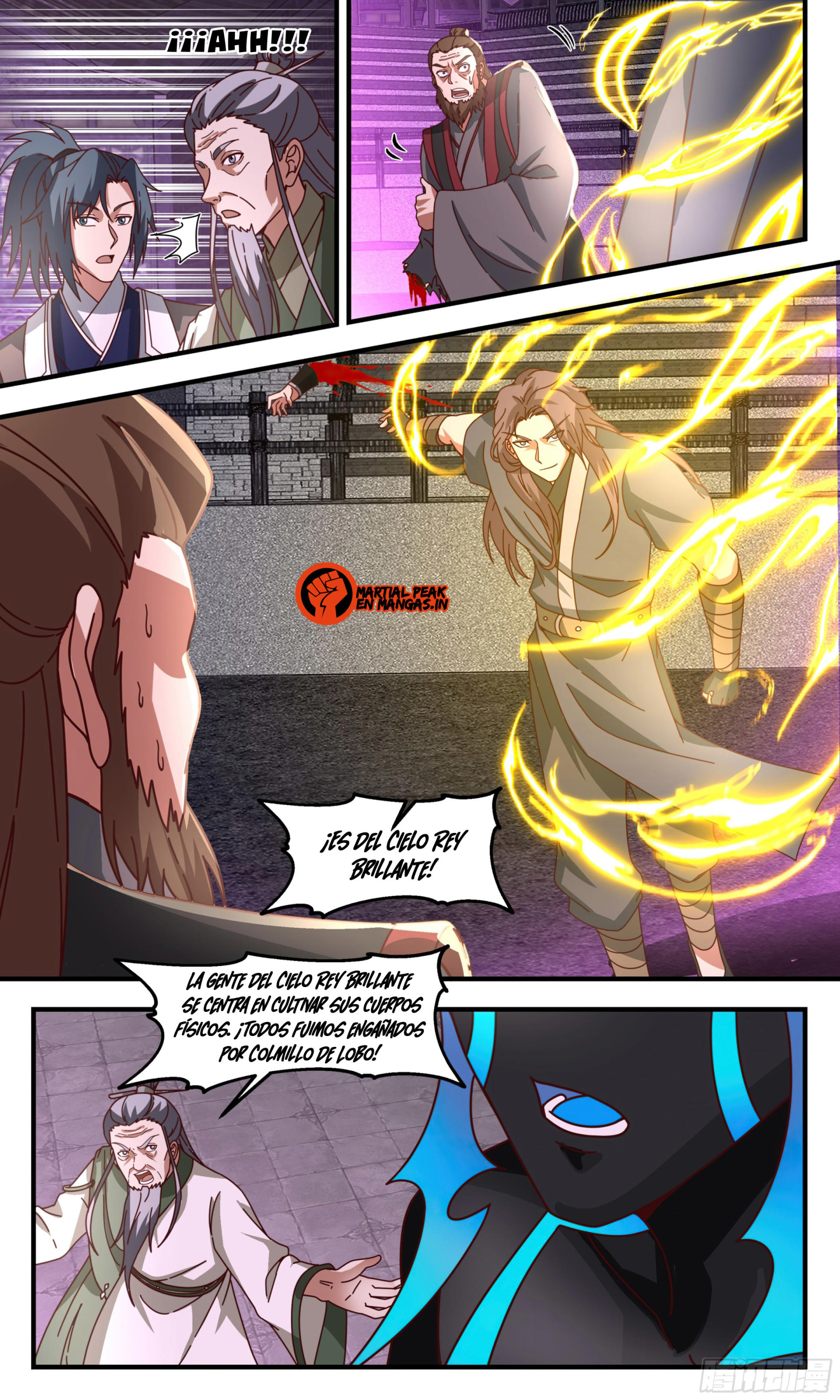 Martial Peak Capítulo 3037 - Página 10 en español