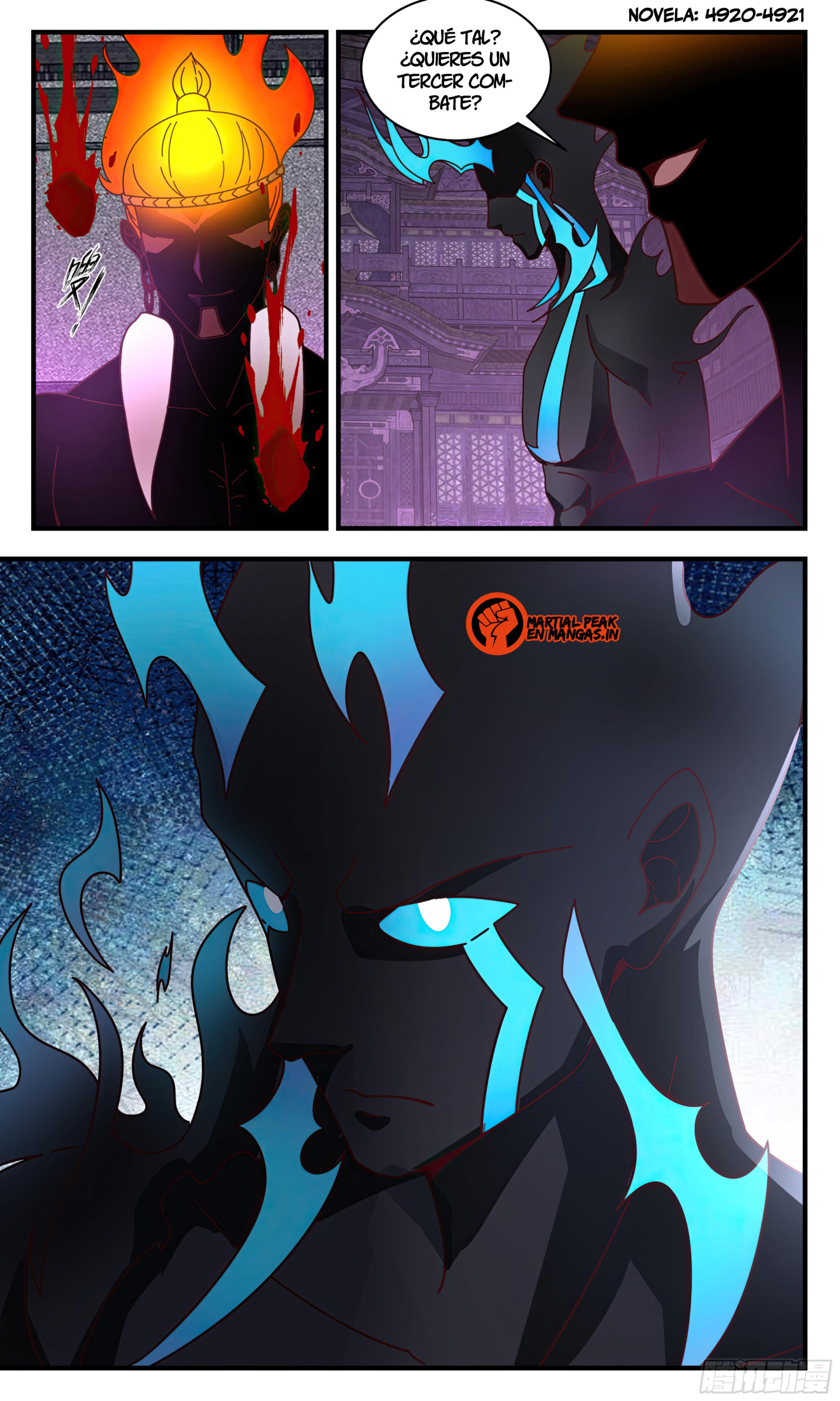 Martial Peak Capítulo 3037 - Página 13 en español