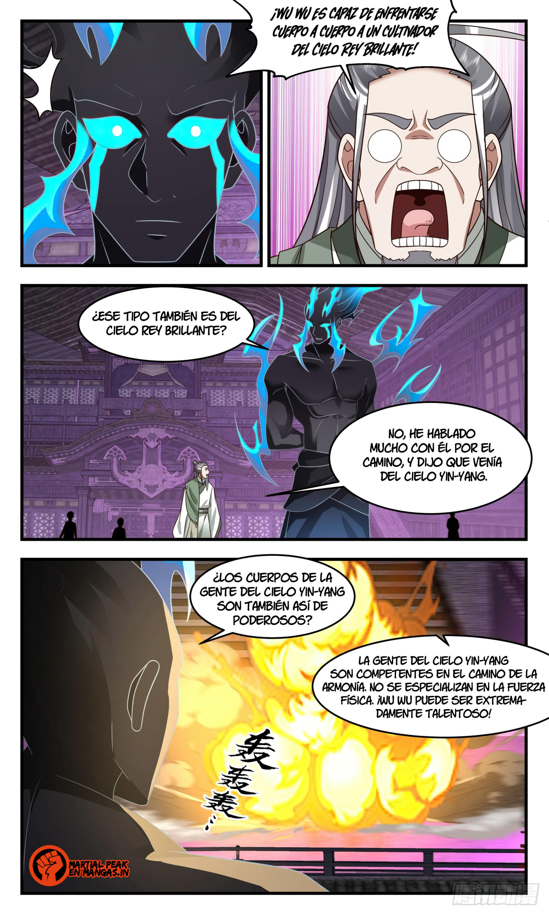 Martial Peak Capítulo 3038 - Página 8 en español