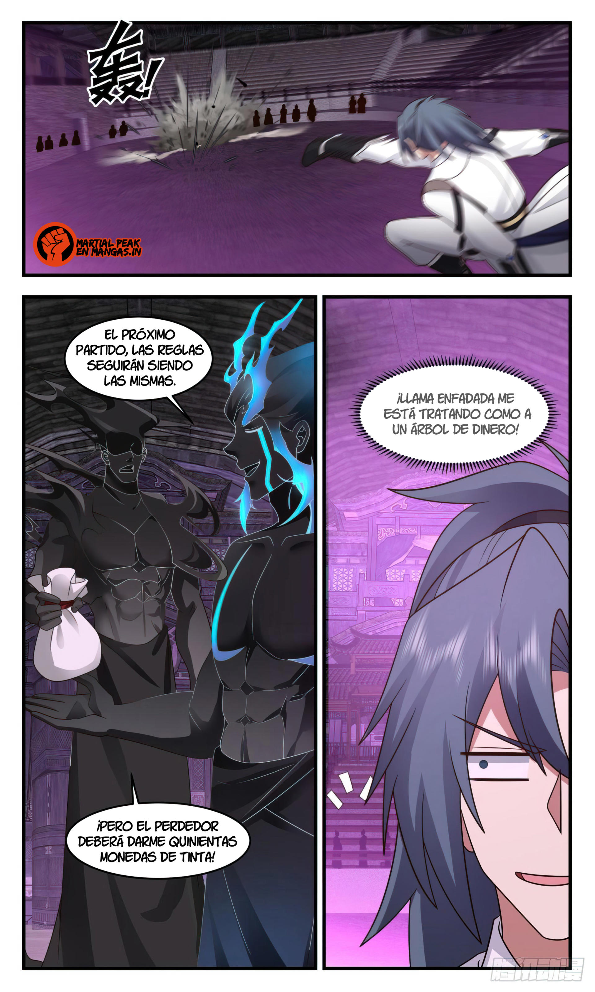 Martial Peak Capítulo 3040 - Página 6 en español