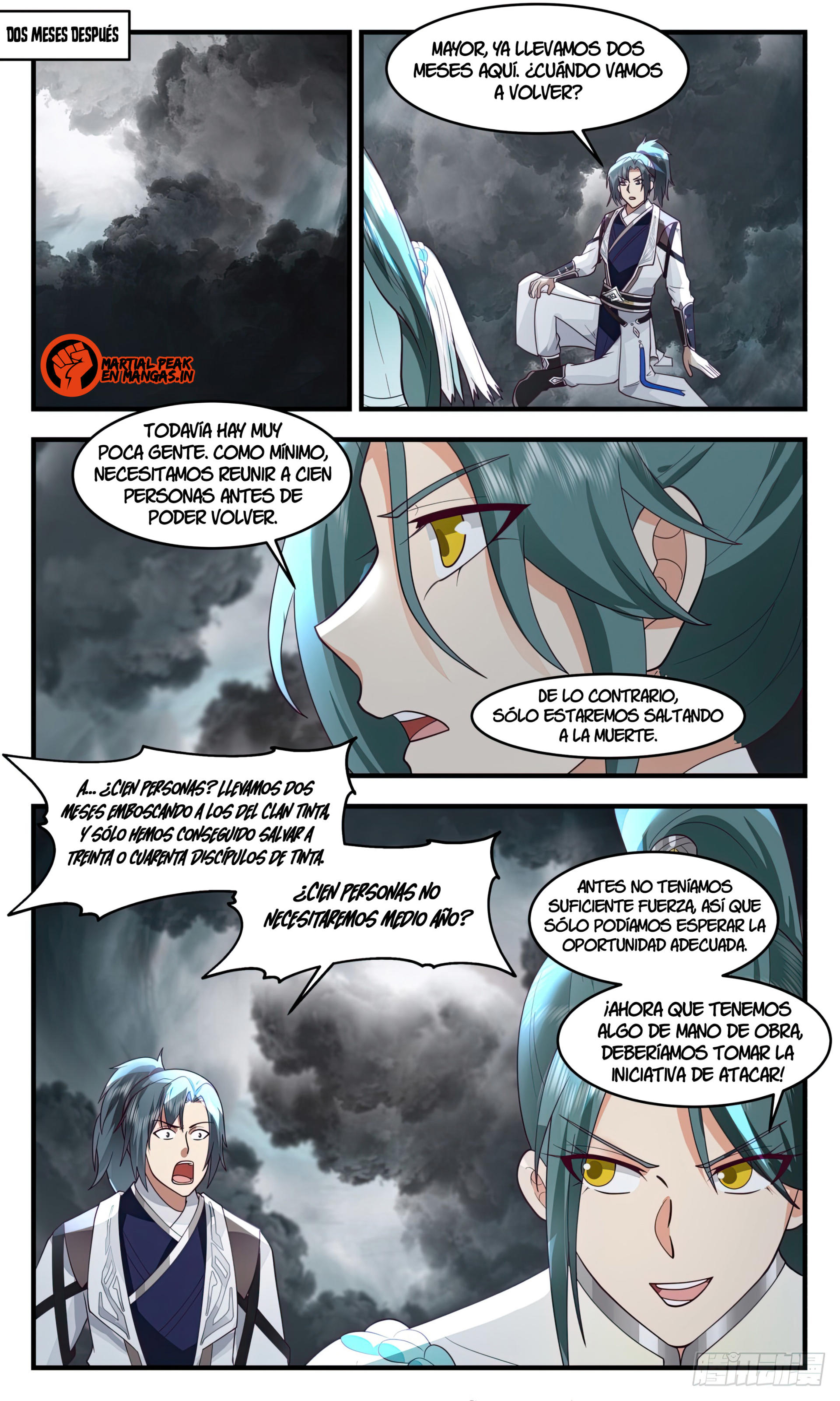 Martial Peak Capítulo 3046 - Página 4 en español