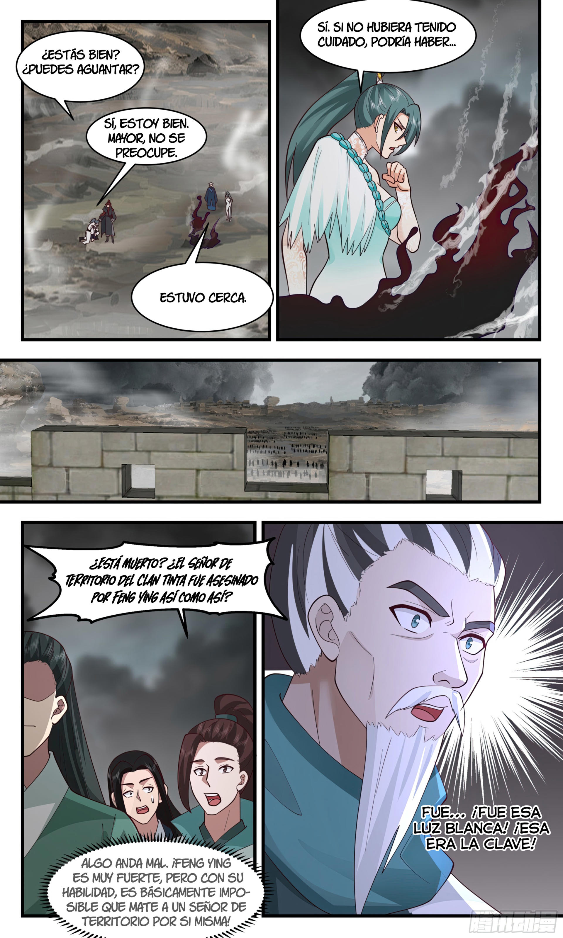Martial Peak Capítulo 3049 - Página 12 en español