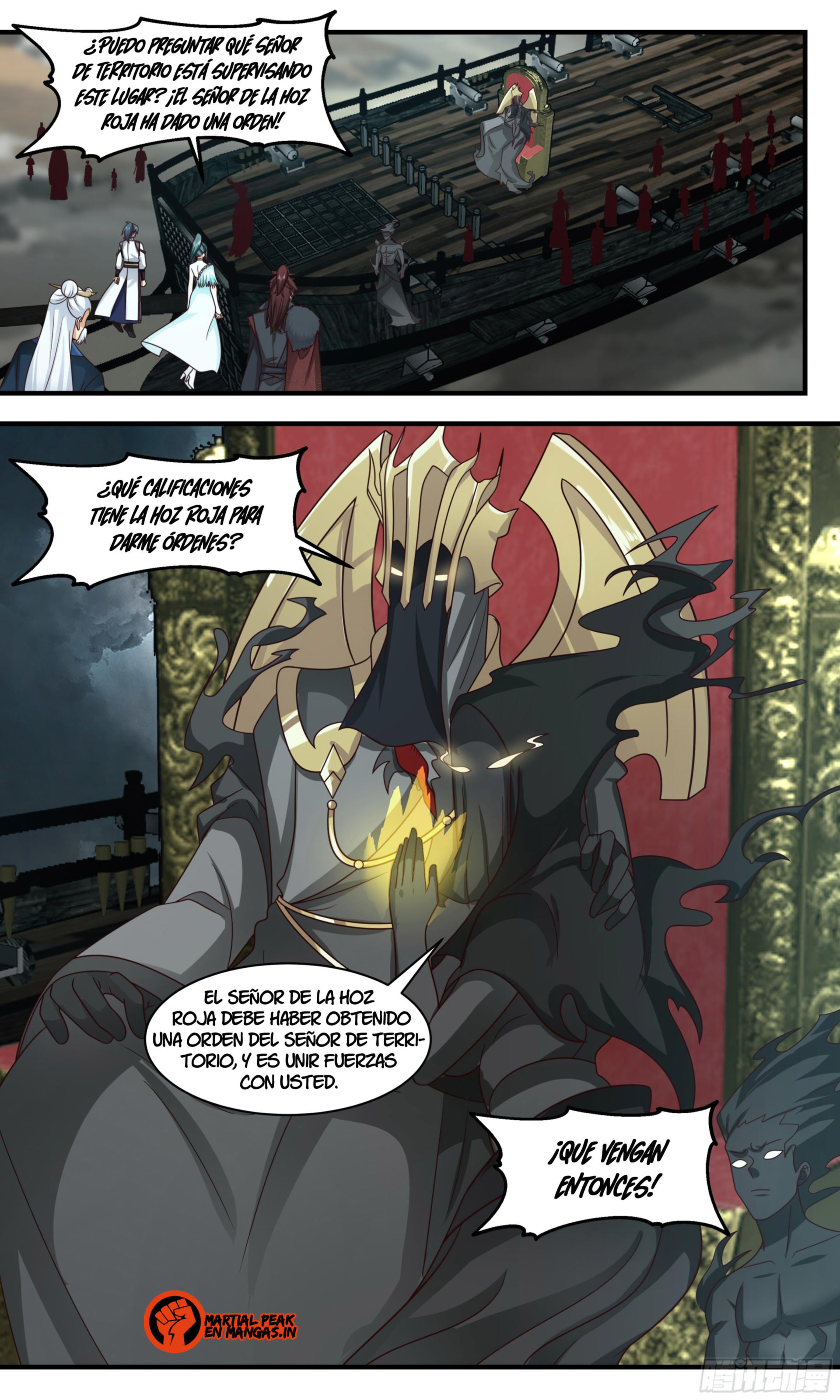 Martial Peak Capítulo 3049 - Página 4 en español