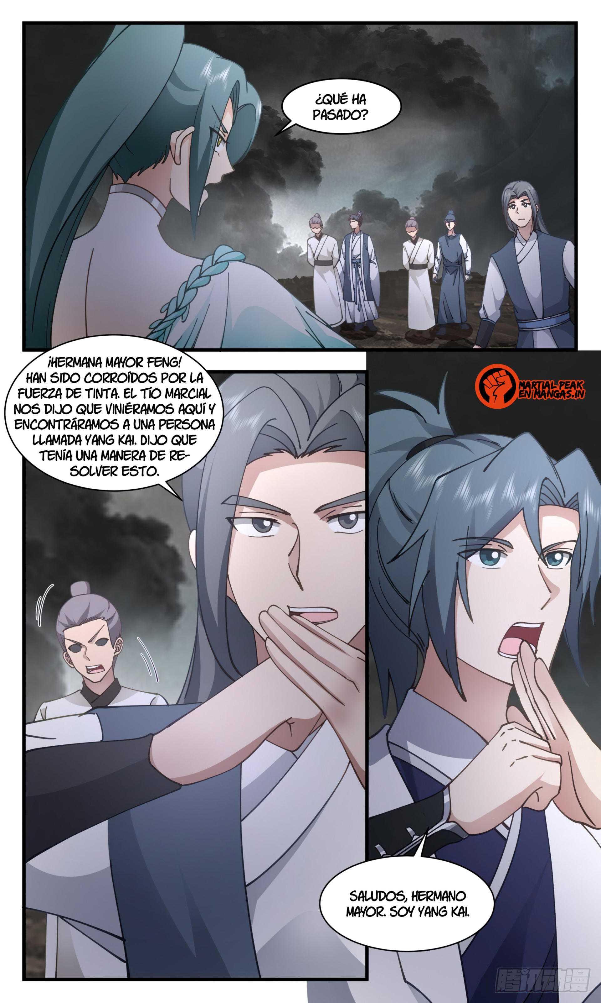 Martial Peak Capítulo 3055 - Página 9 en español